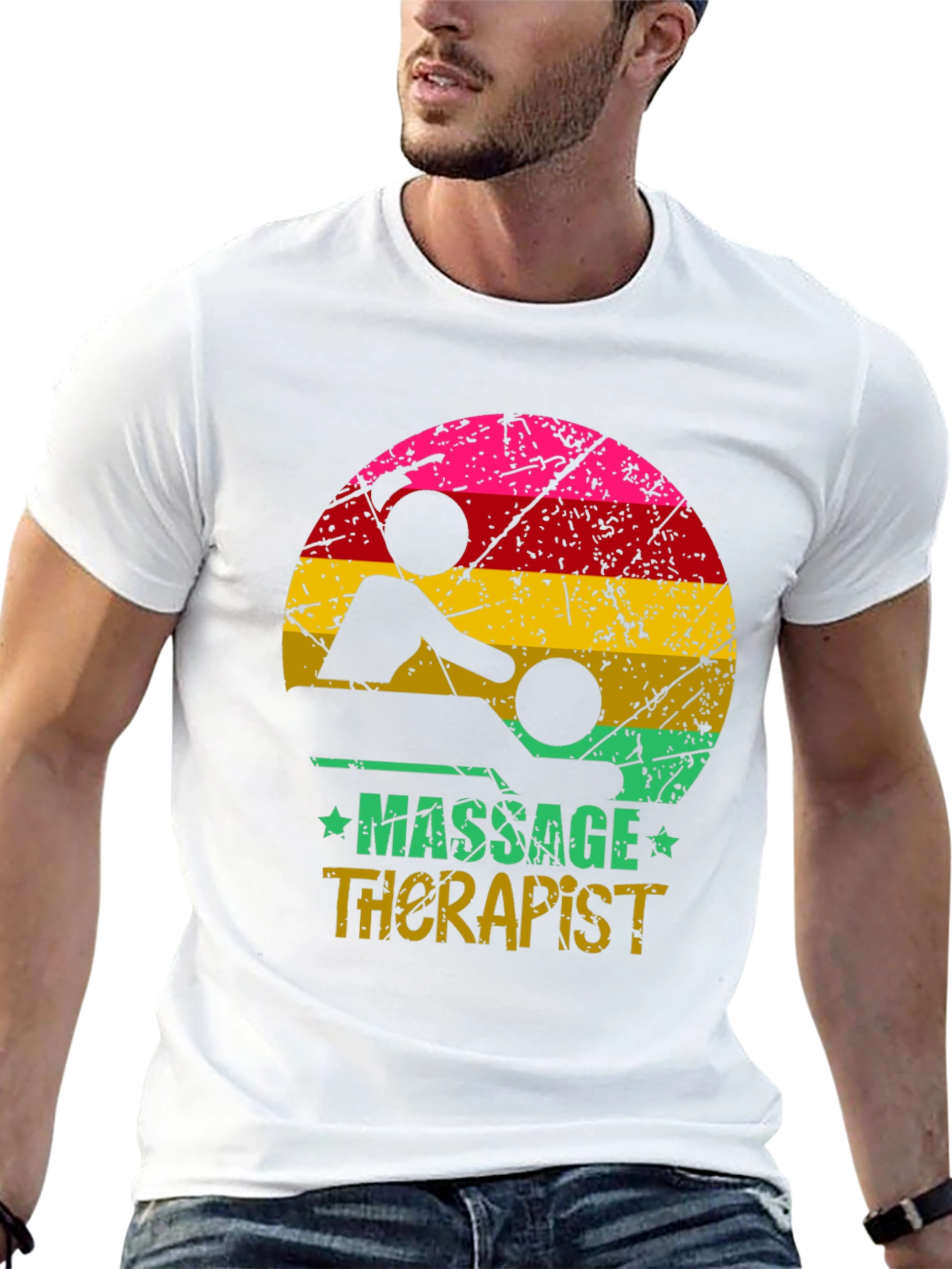 Massage Therapist Graphic T-Shirt