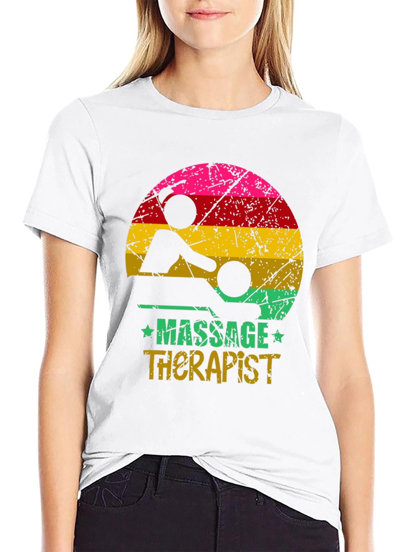 Massage Therapist Graphic T-Shirt