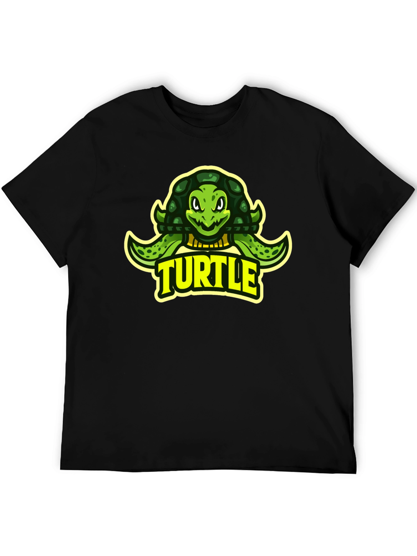 Turtle Graphic Tee - Cool Cartoon Design