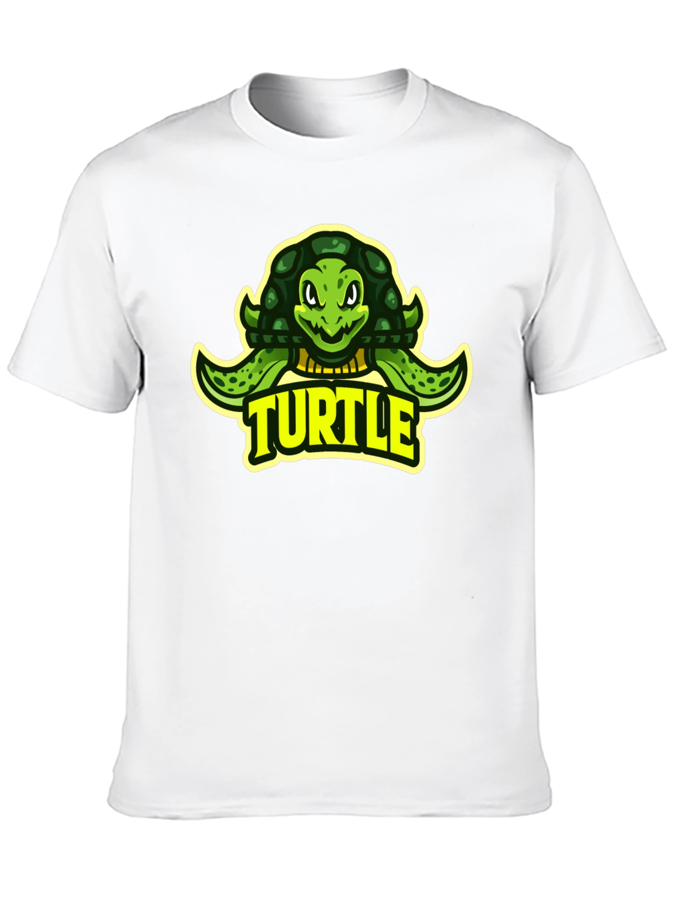Turtle Graphic Tee - Cool Cartoon Design