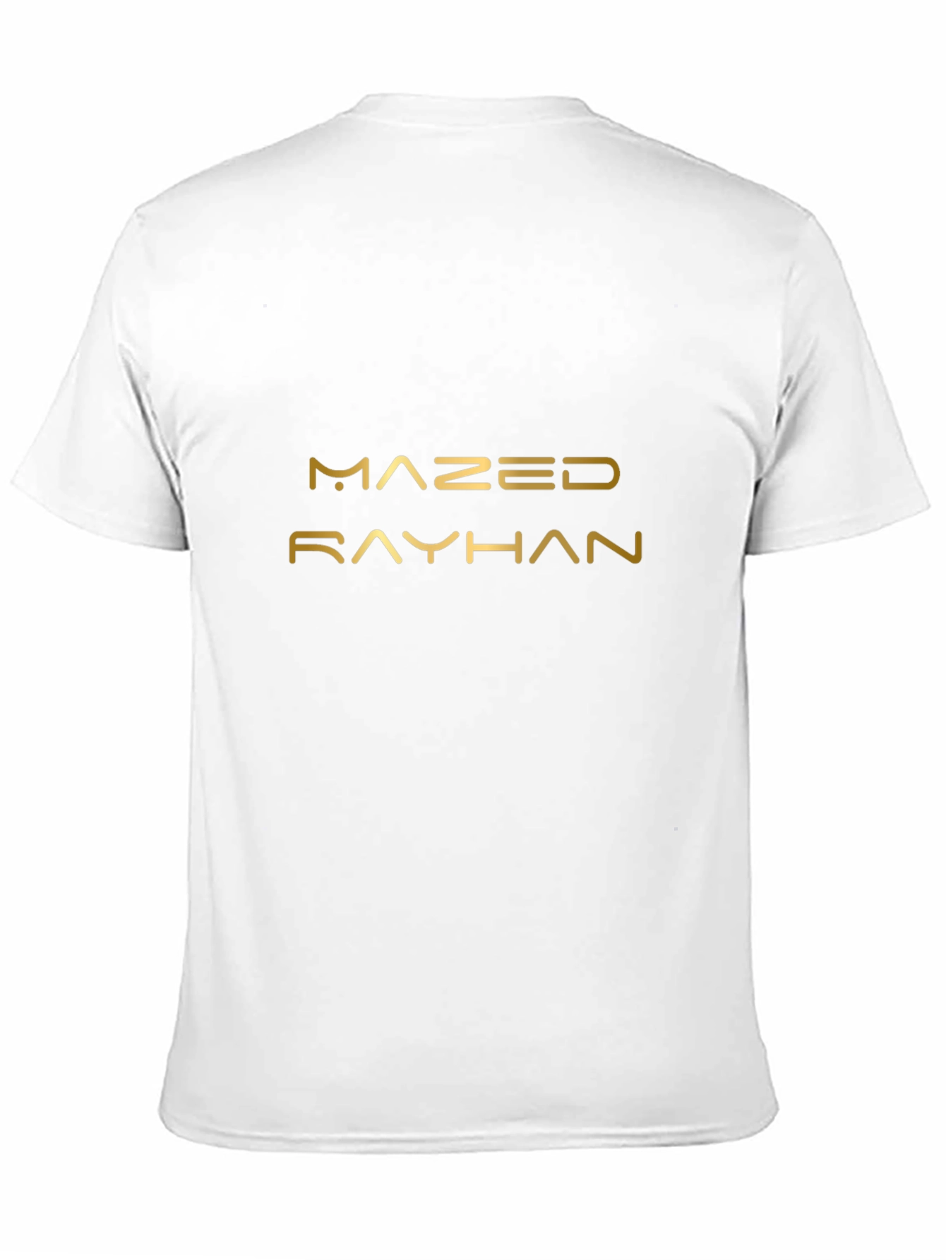 MAZED RAYHAN Black Graphic Tee