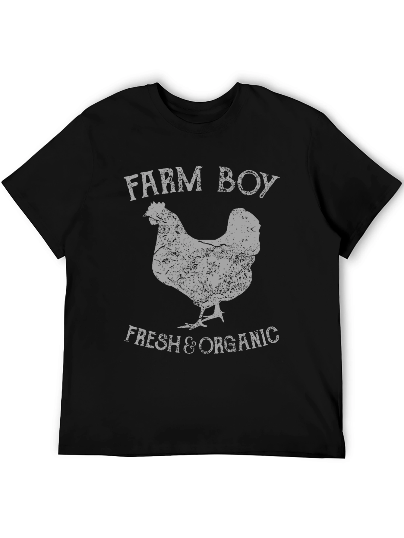 Farm Boy Fresh Organic Chicken Graphic T-Shirt