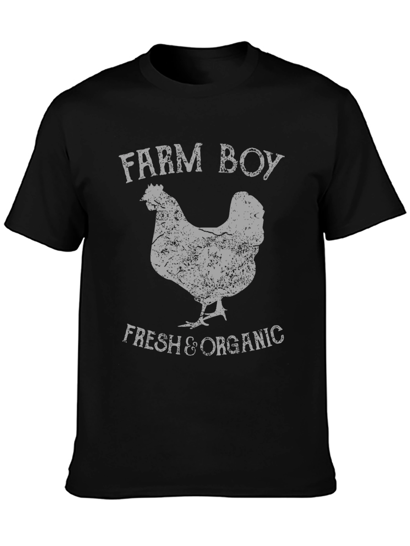 Farm Boy Fresh Organic Chicken Graphic T-Shirt