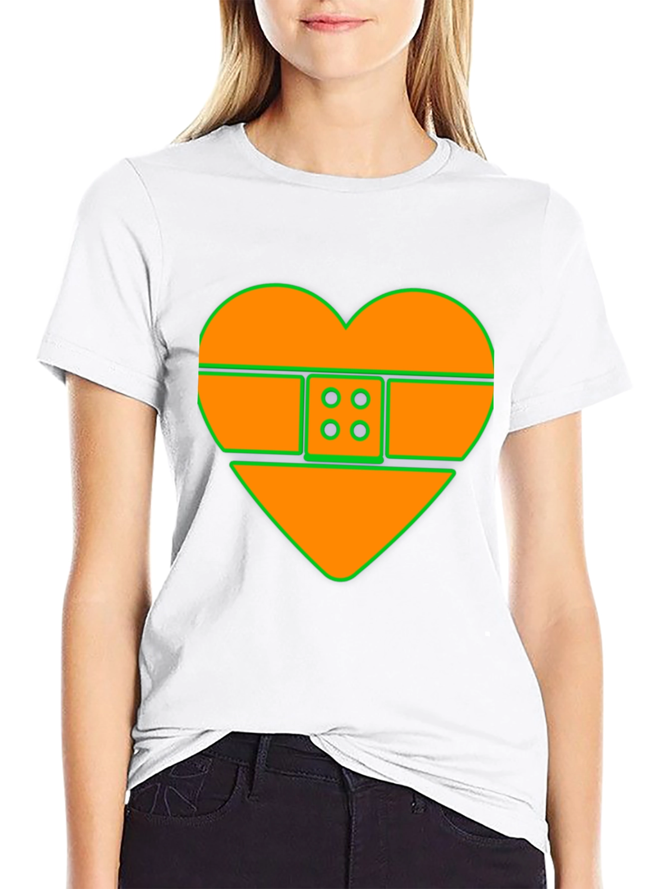 Heart Bandage T-Shirt - Unique Graphic Tee