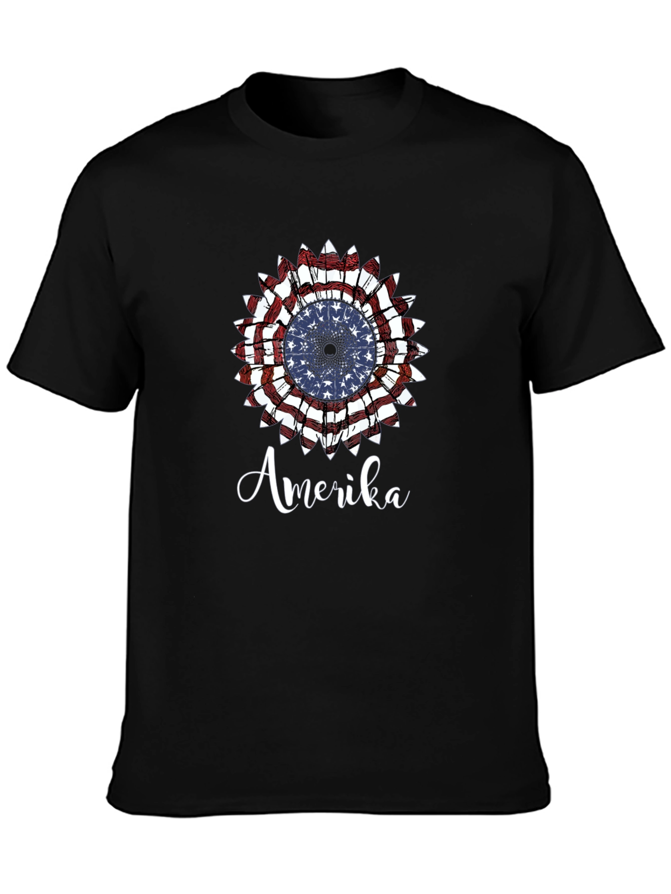Amerika Patriotic Graphic T-Shirt