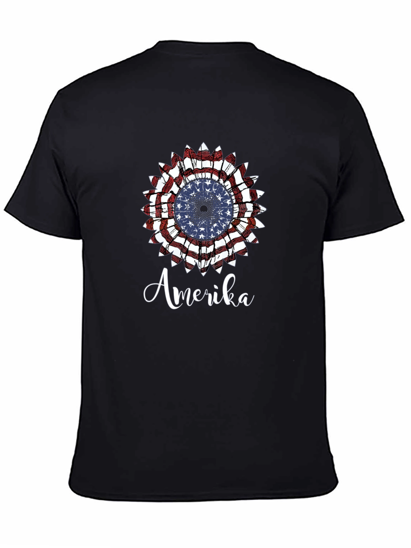 Amerika Patriotic Graphic T-Shirt