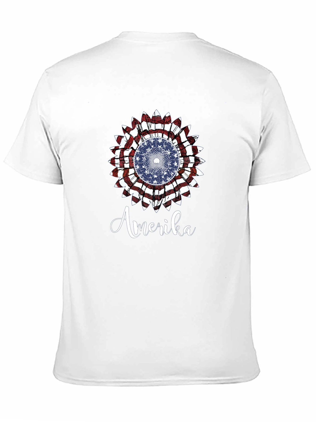Amerika Patriotic Graphic T-Shirt