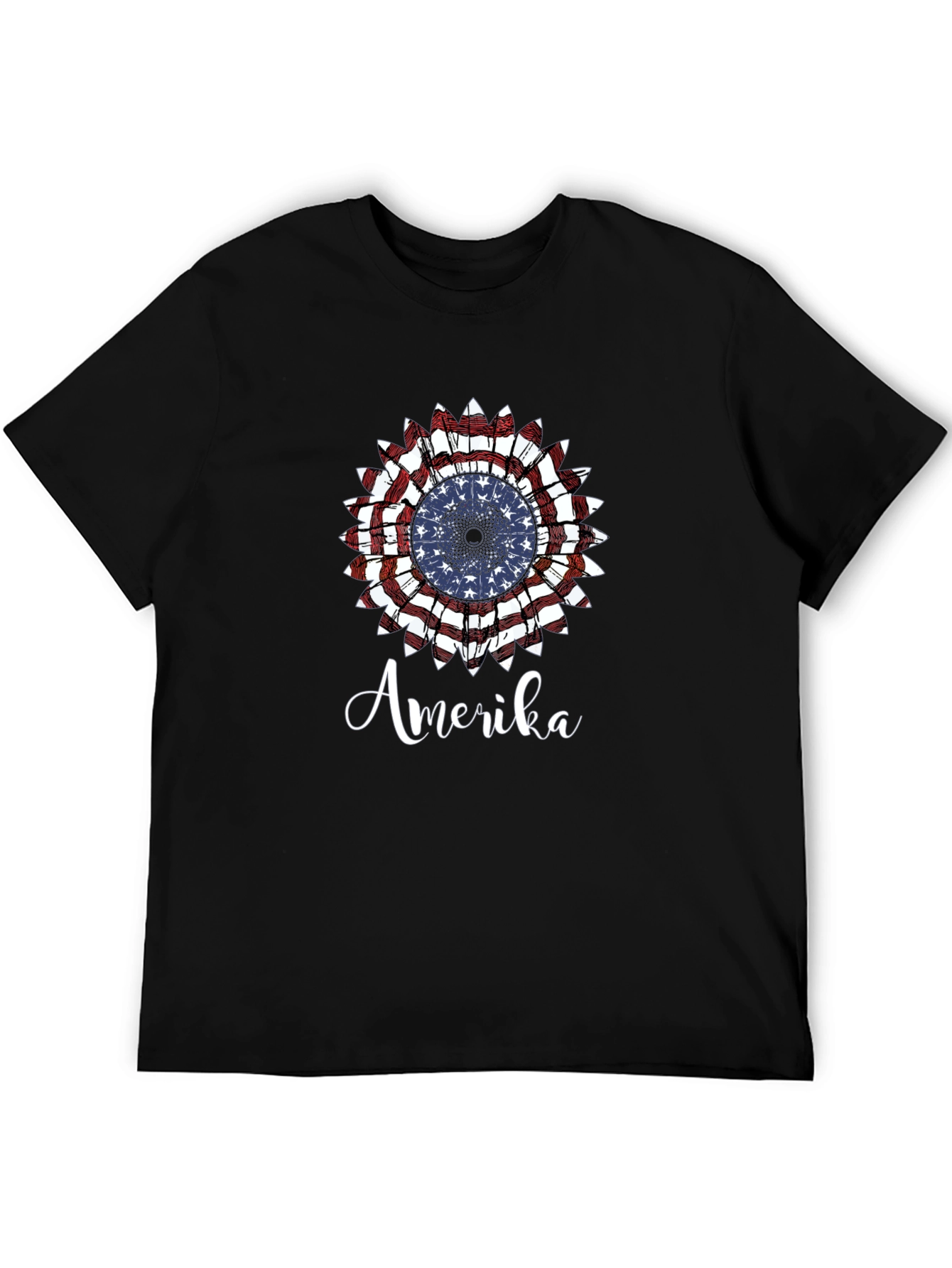 Amerika Patriotic Graphic T-Shirt
