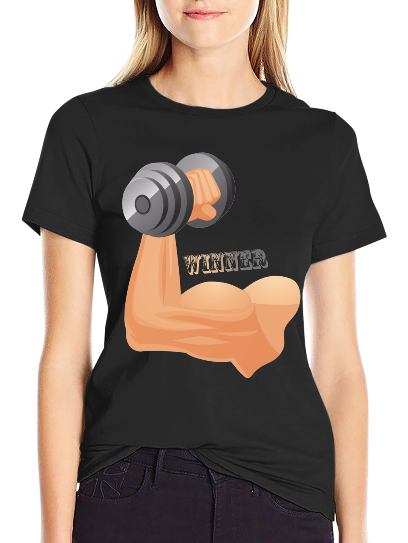 Winner Muscle Arm T-Shirt