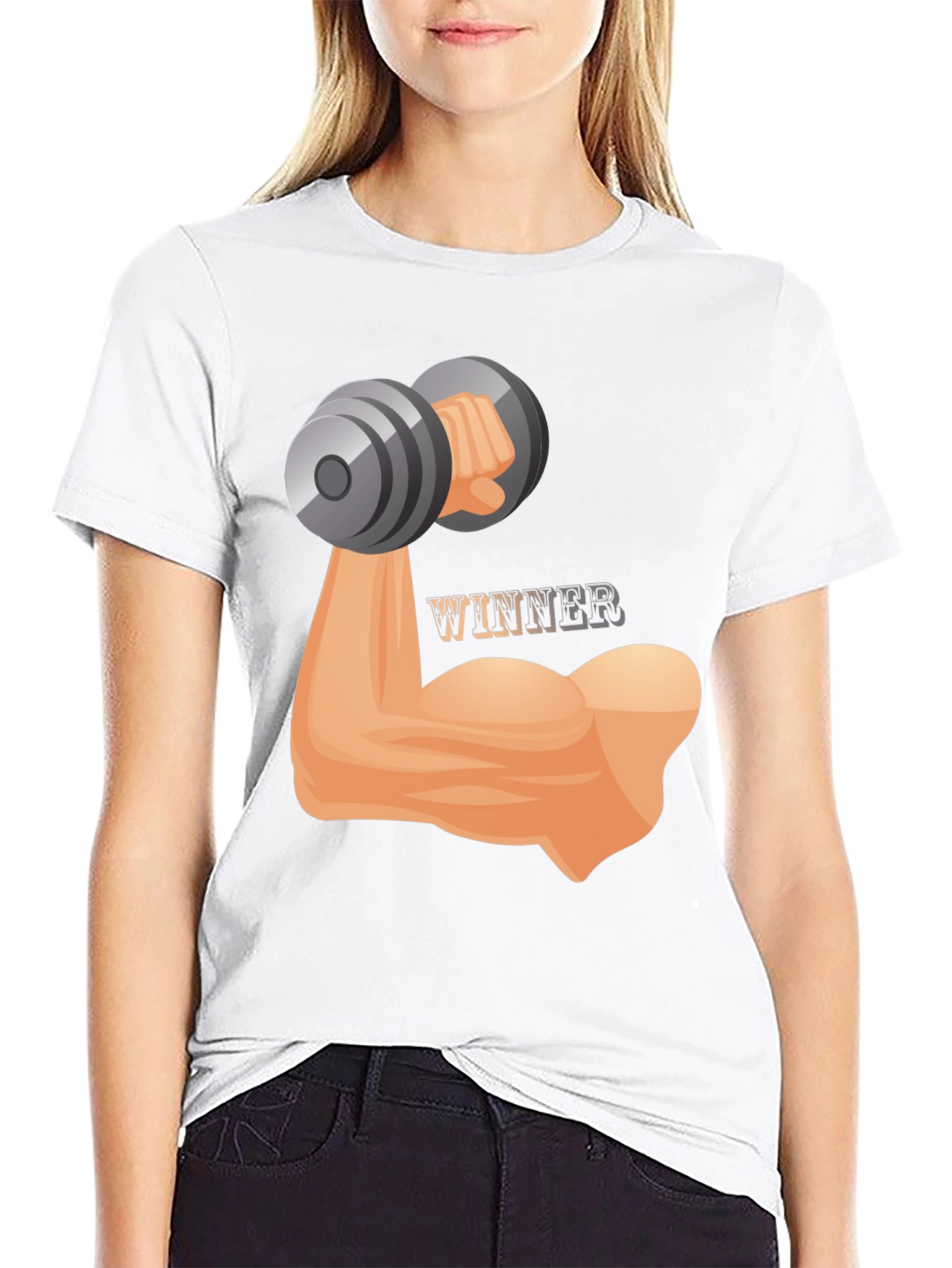 Winner Muscle Arm T-Shirt