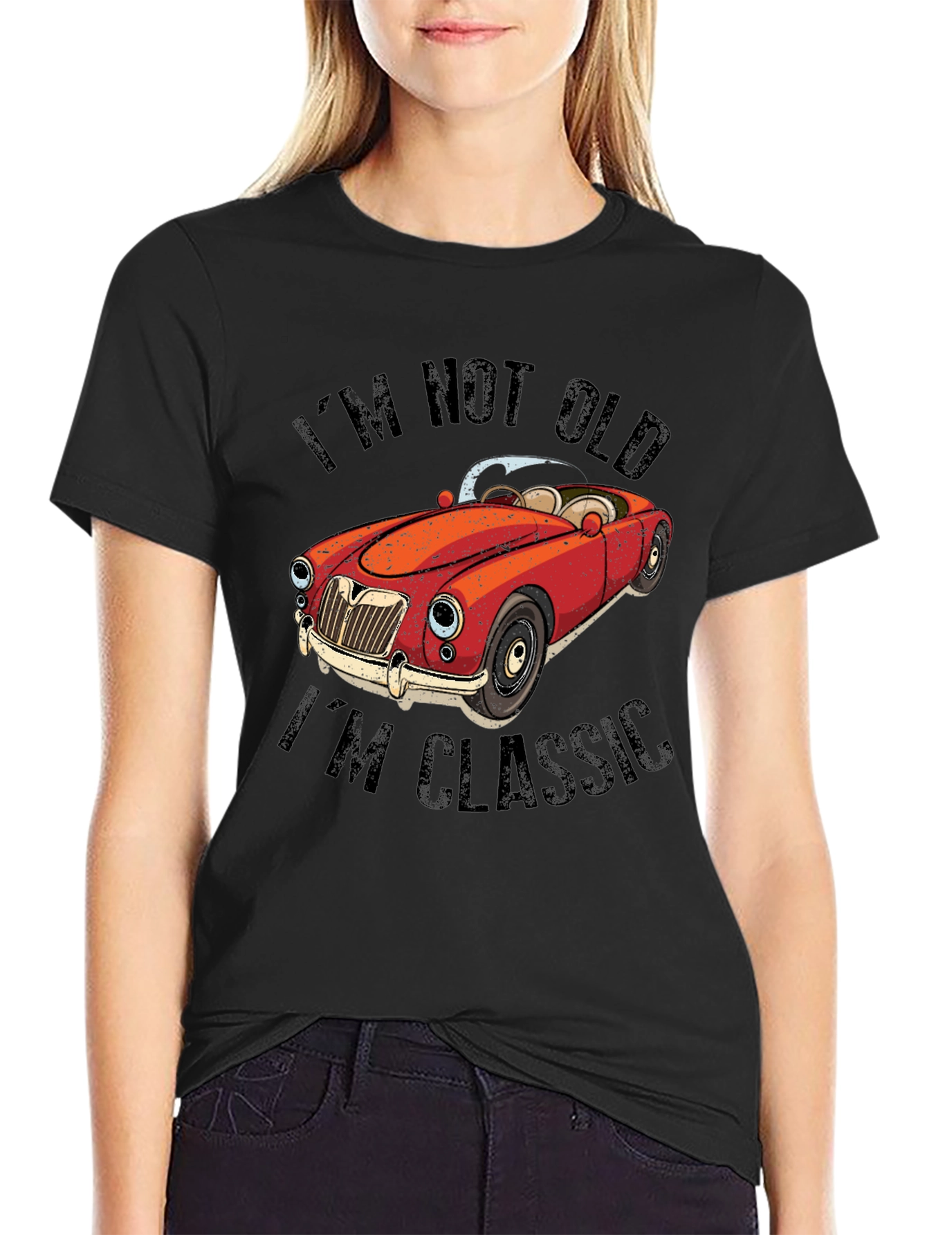 Im Not Old Im Classic Car Graphic T-Shirt