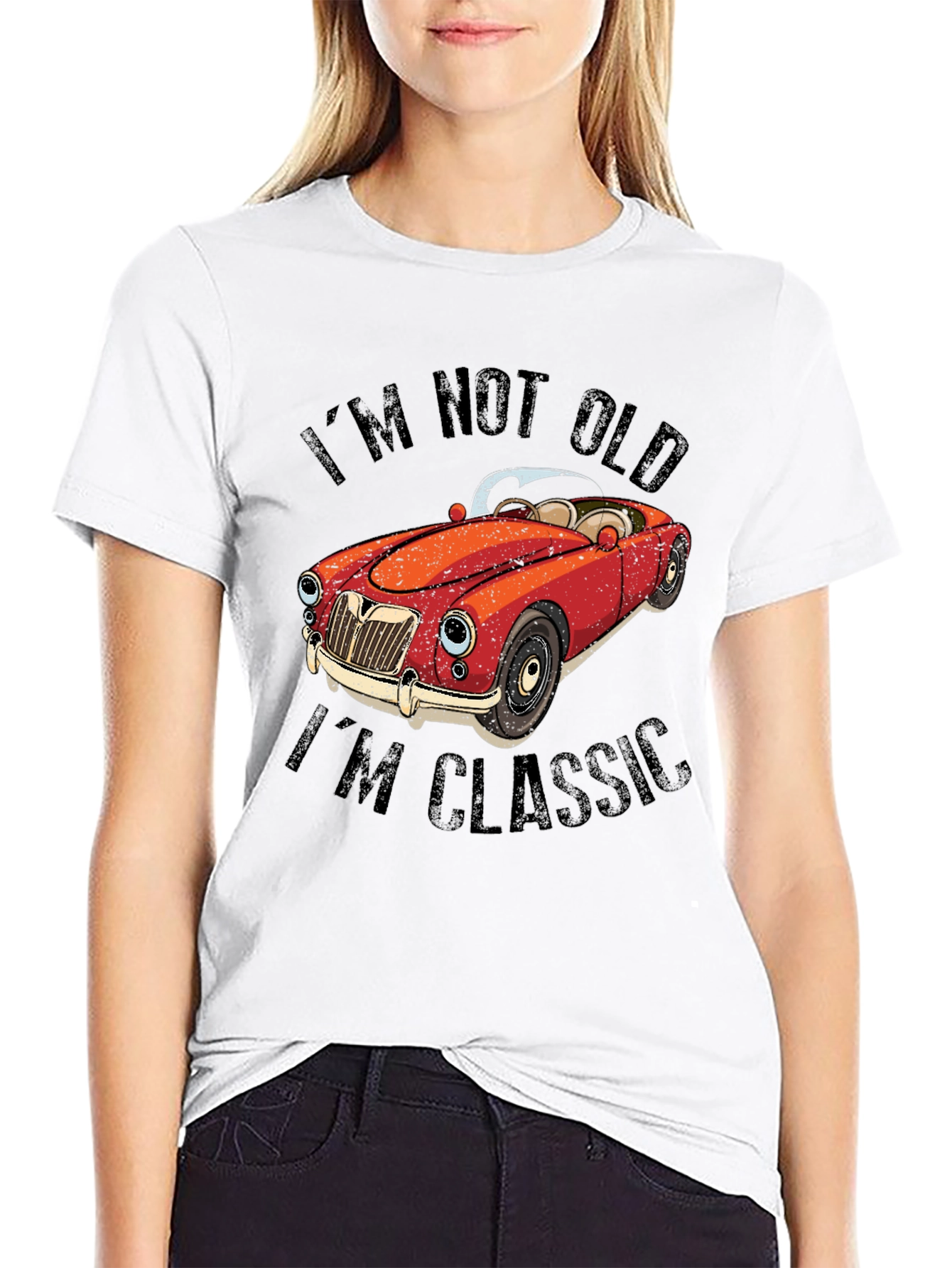 Im Not Old Im Classic Car Graphic T-Shirt