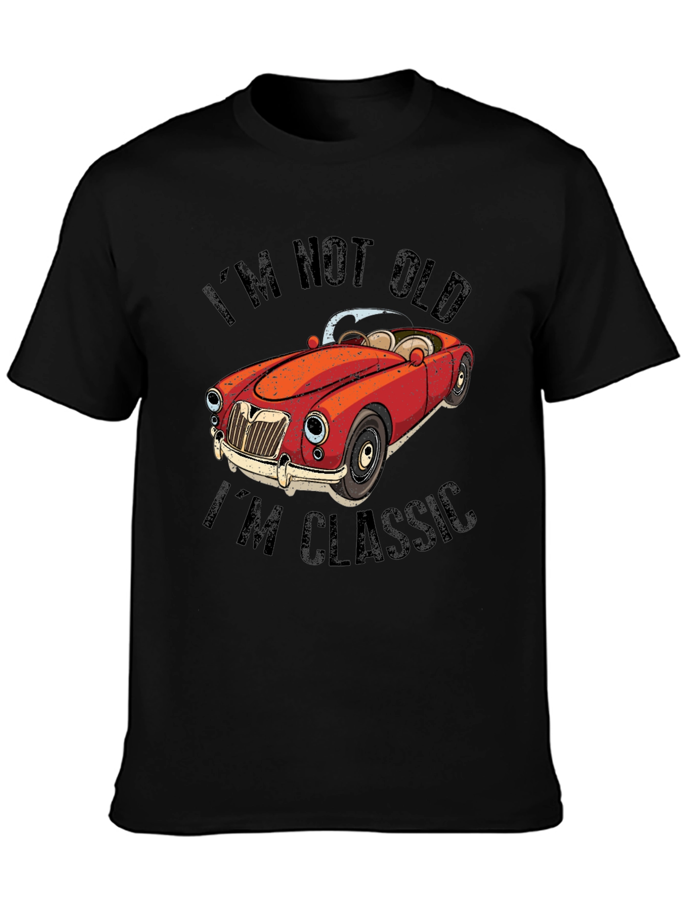 Im Not Old Im Classic Car Graphic T-Shirt
