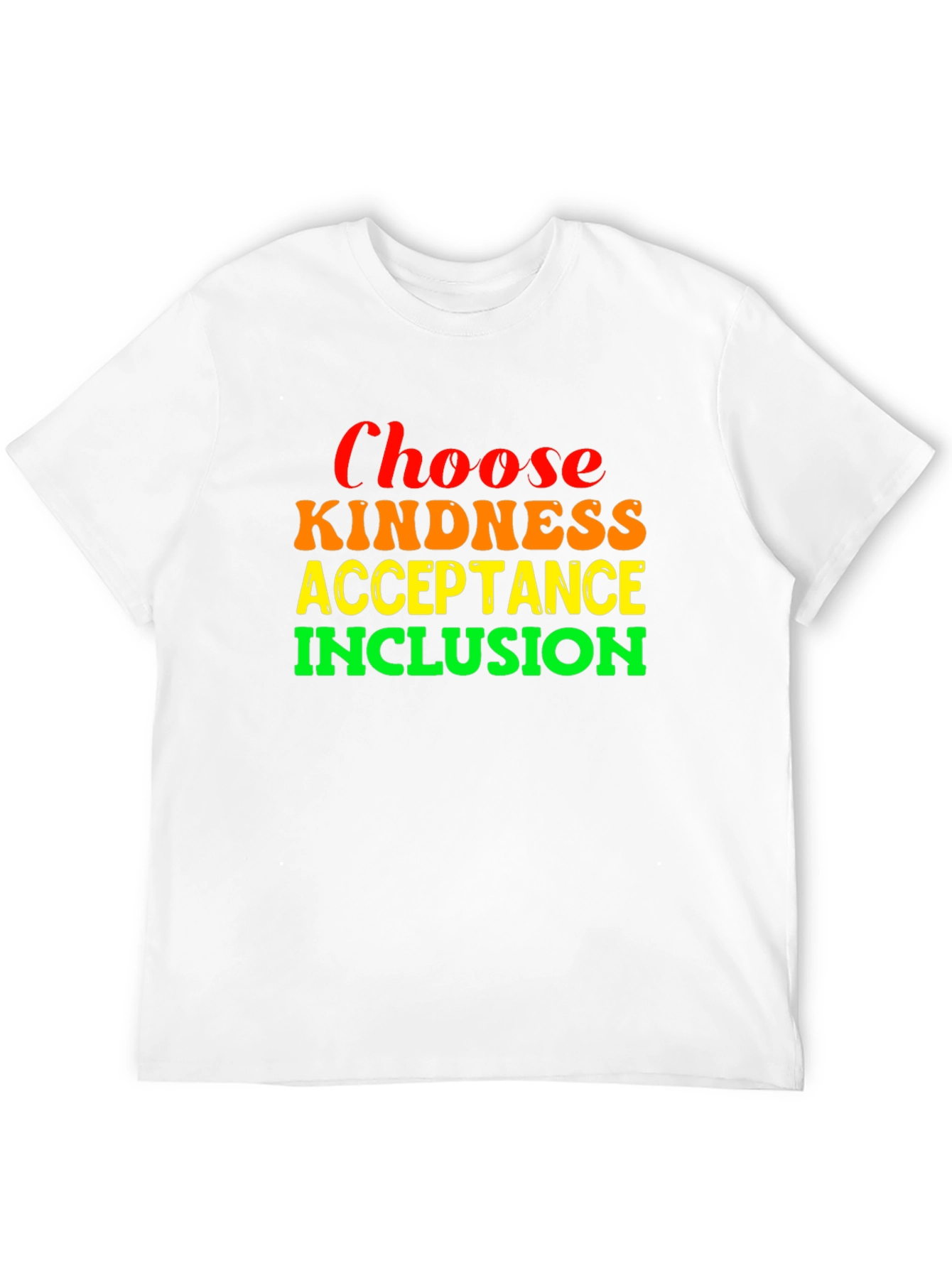 Choose Kindness Acceptance Inclusion T-Shirt