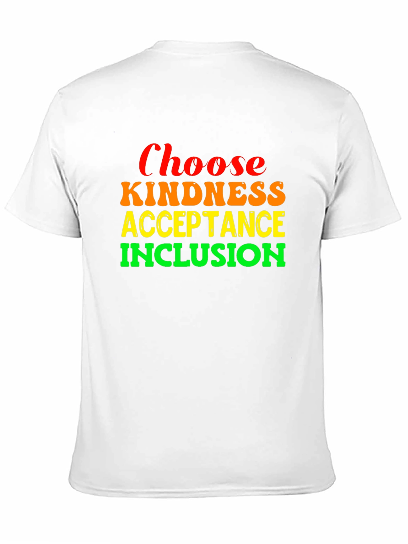 Choose Kindness Acceptance Inclusion T-Shirt