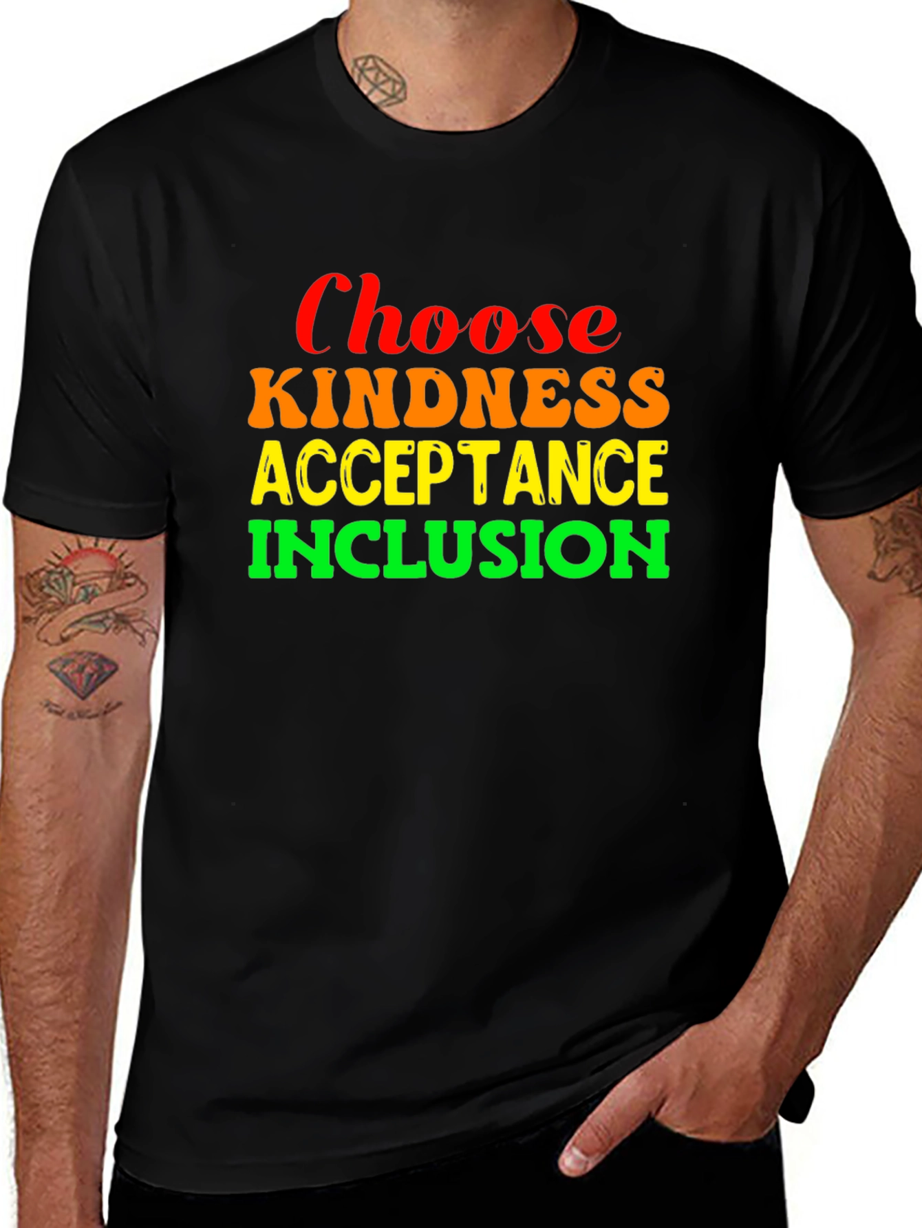 Choose Kindness Acceptance Inclusion T-Shirt