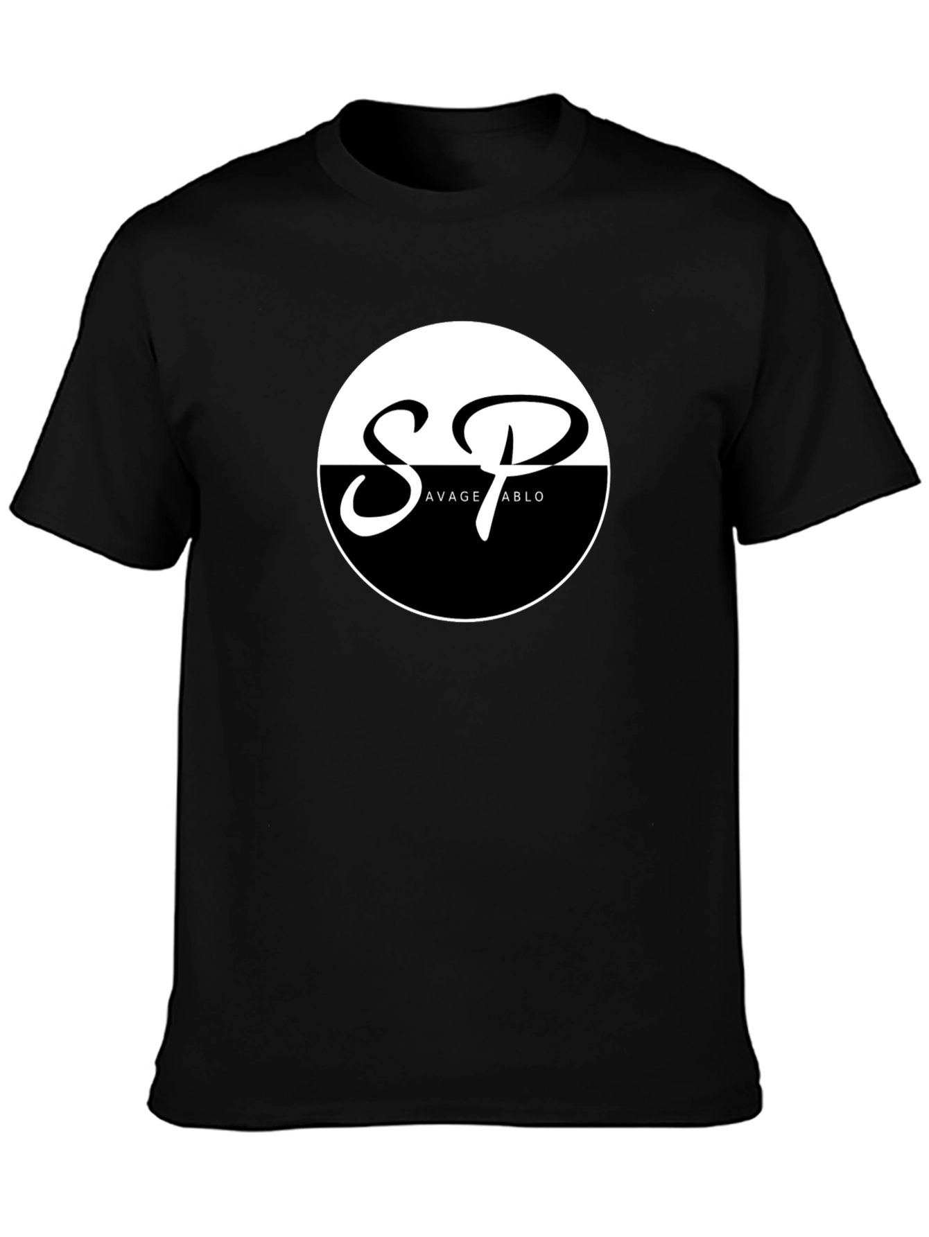 Savage Pablo Black Graphic T-Shirt