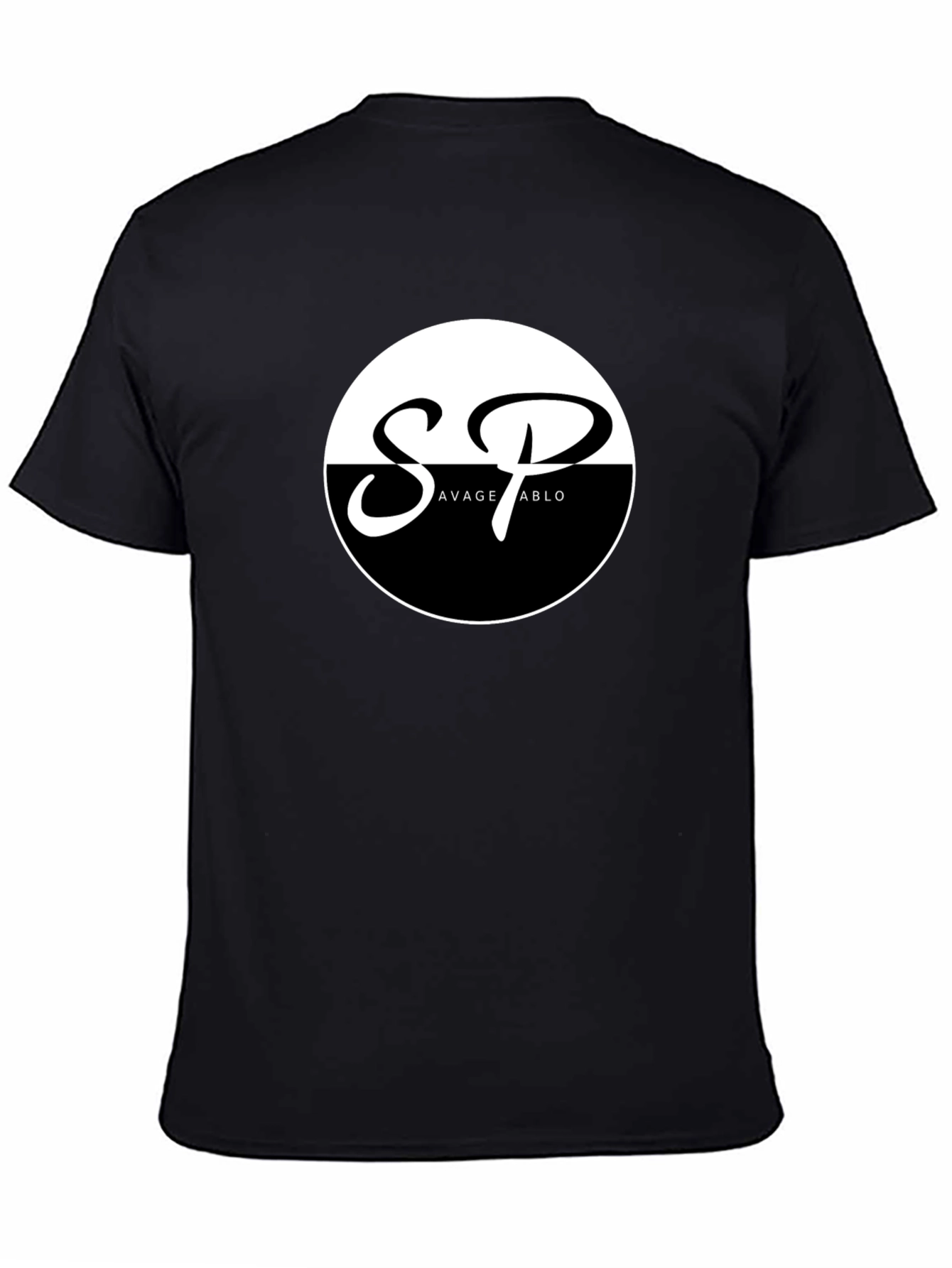 Savage Pablo Black Graphic T-Shirt