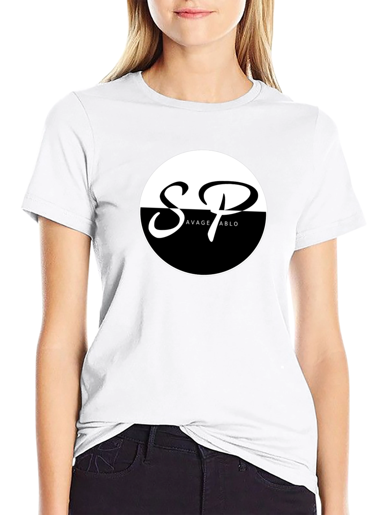 Savage Pablo Black Graphic T-Shirt