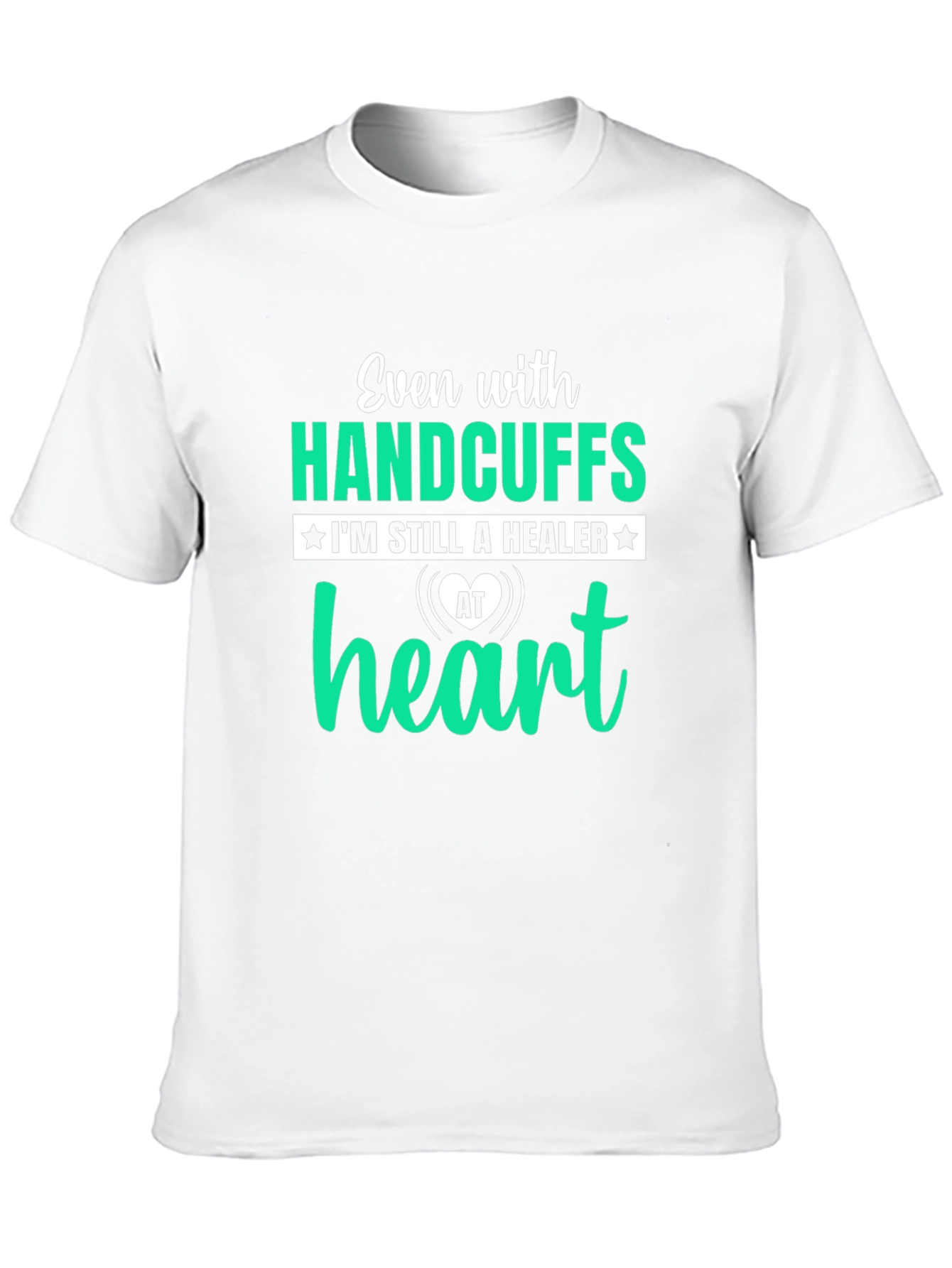 Handcuffs Healer Graphic T-Shirt - Black