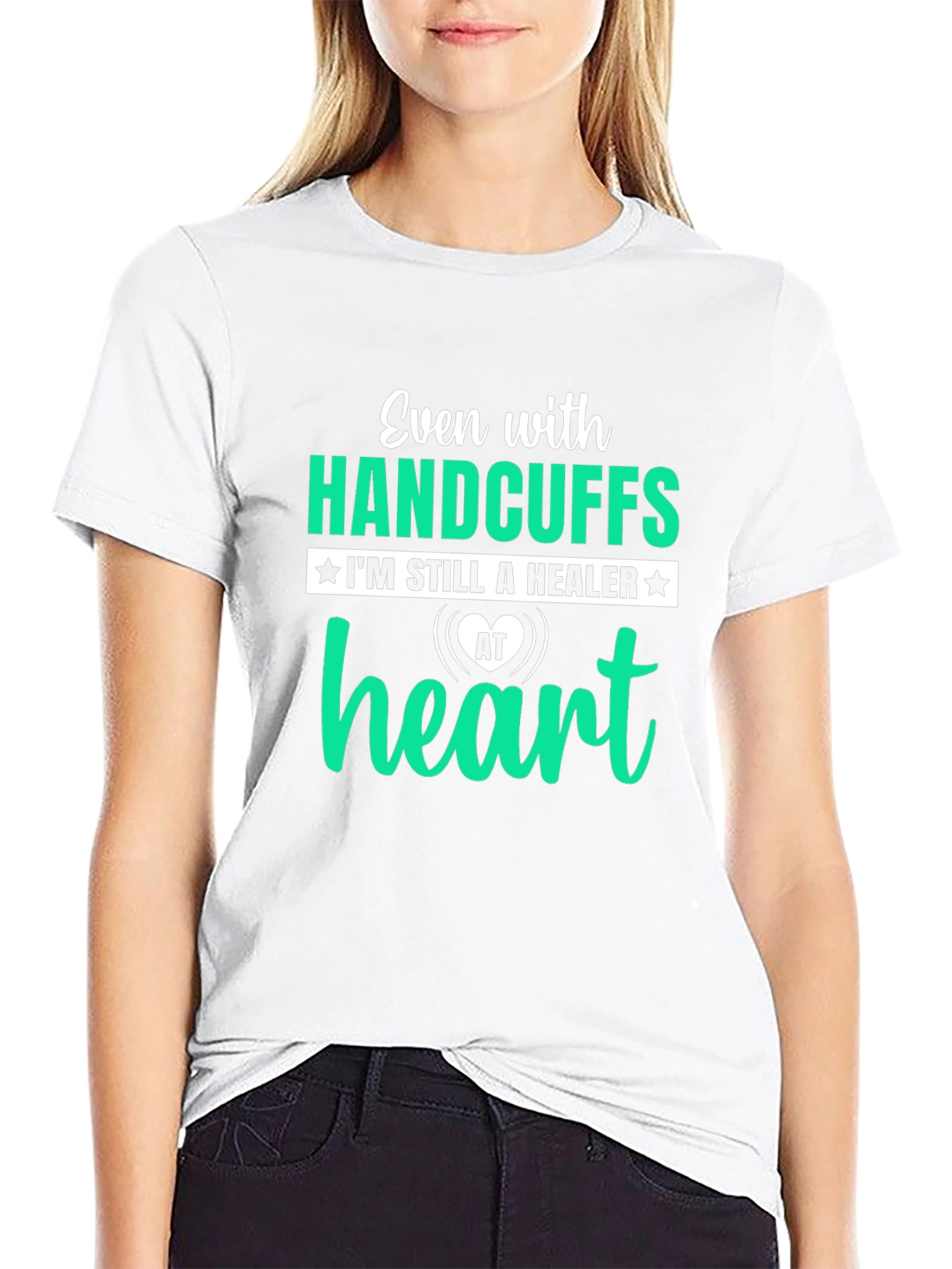 Handcuffs Healer Graphic T-Shirt - Black