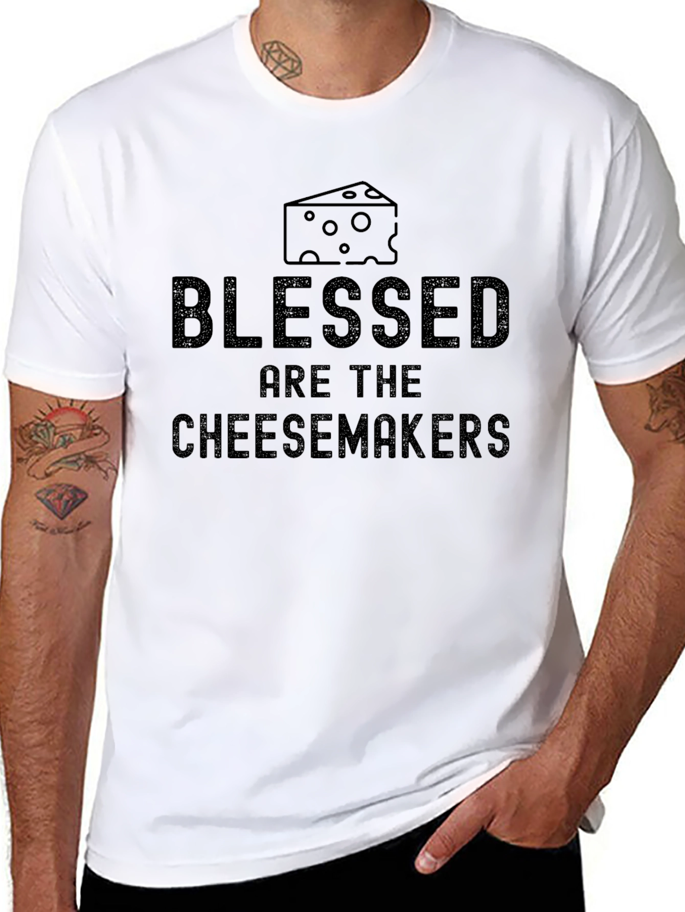 Blessed Are The Cheesemakers T-Shirt