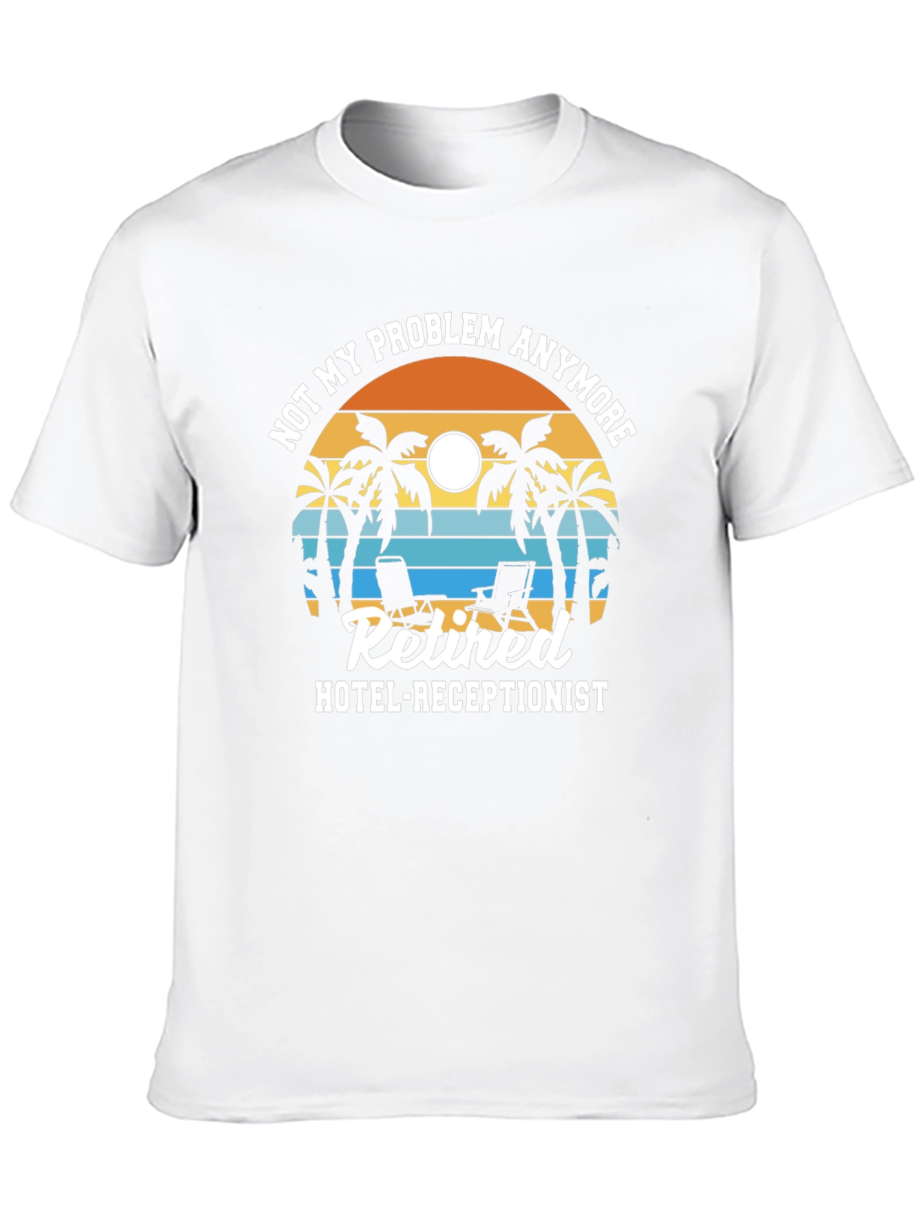 Retired Hotel Receptionist Graphic T-Shirt