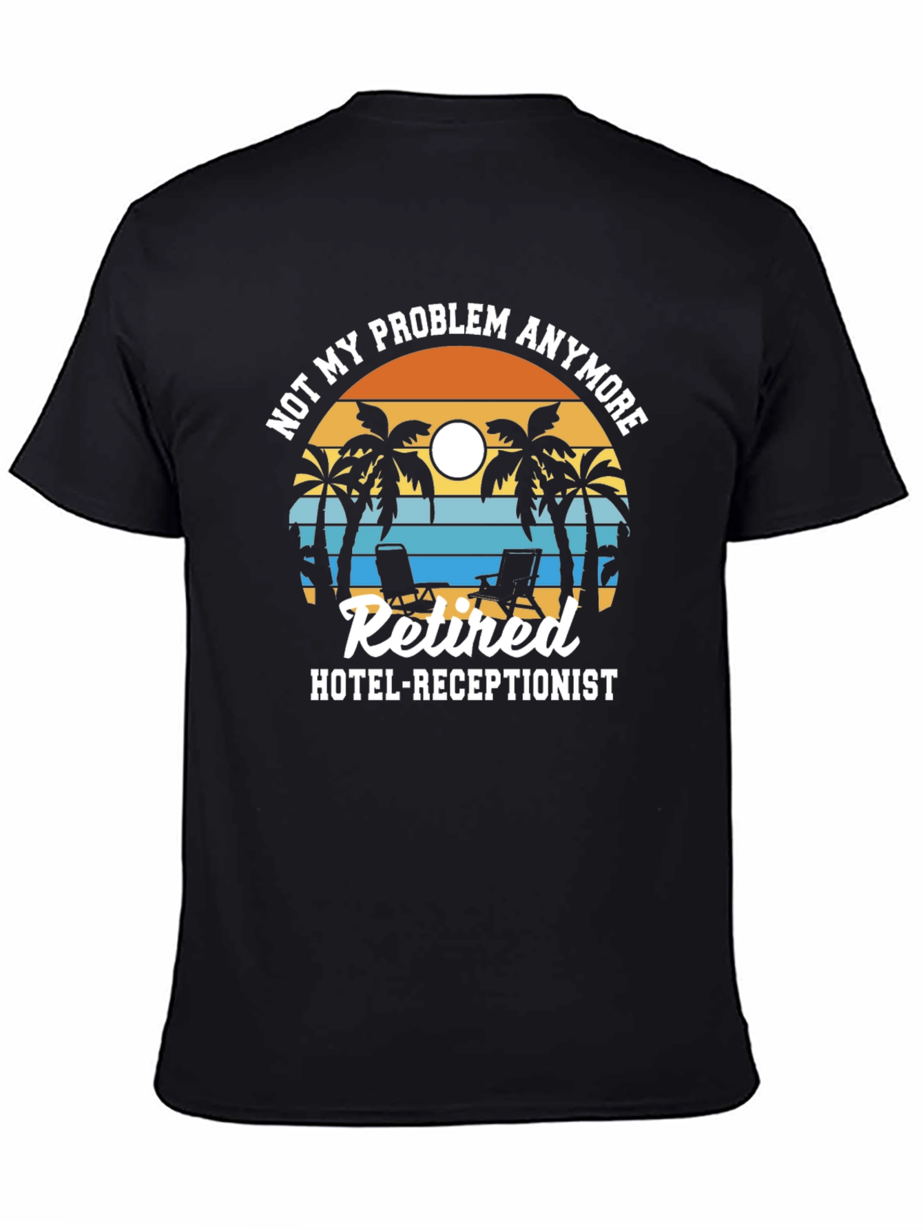 Retired Hotel Receptionist Graphic T-Shirt
