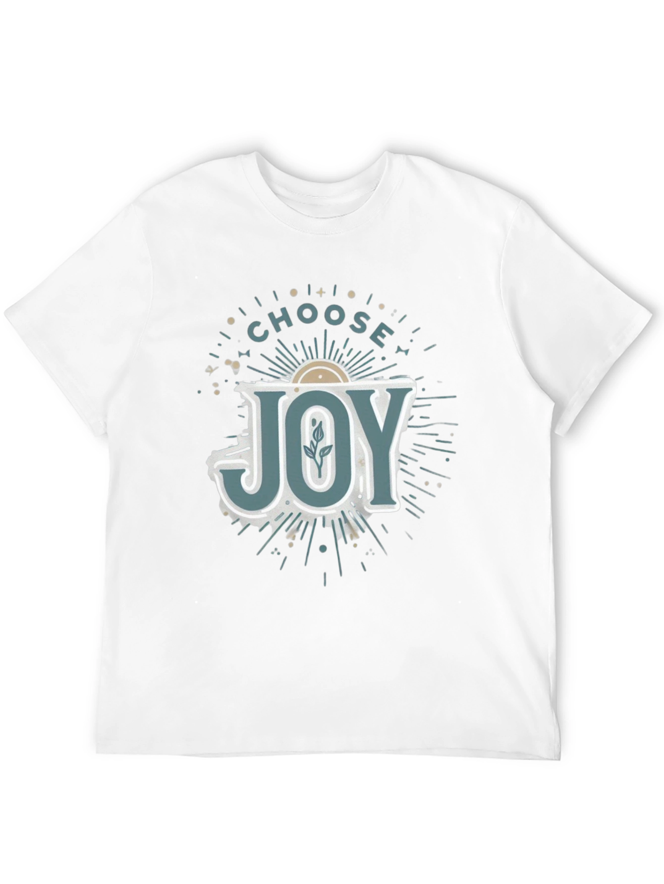 Choose Joy Graphic Tee - Soft Cotton Blend