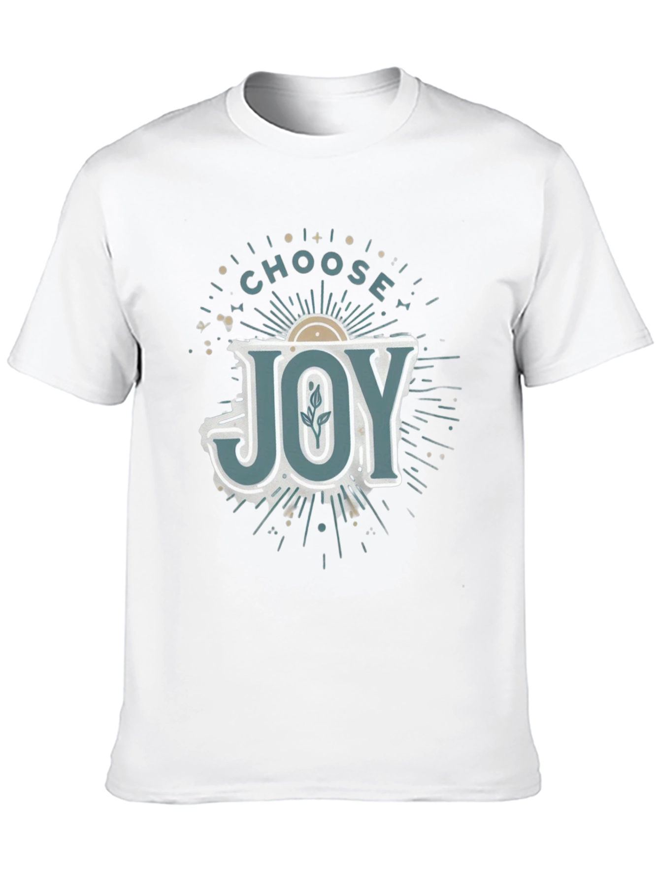 Choose Joy Graphic Tee - Soft Cotton Blend