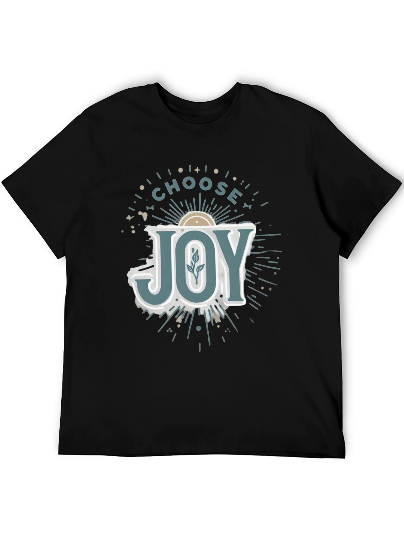 Choose Joy Graphic Tee - Soft Cotton Blend