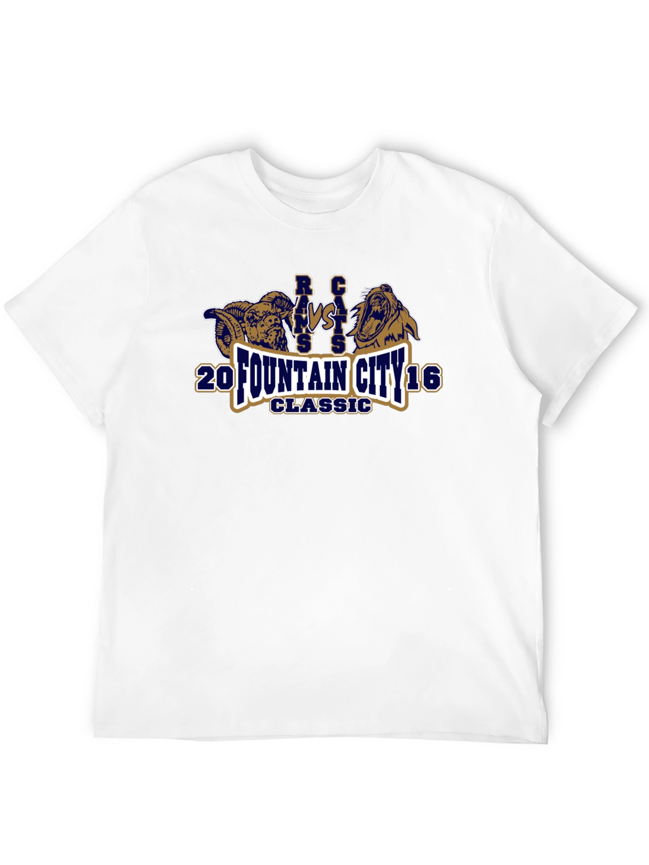 Rams vs Cats Fountain City Classic T-Shirt