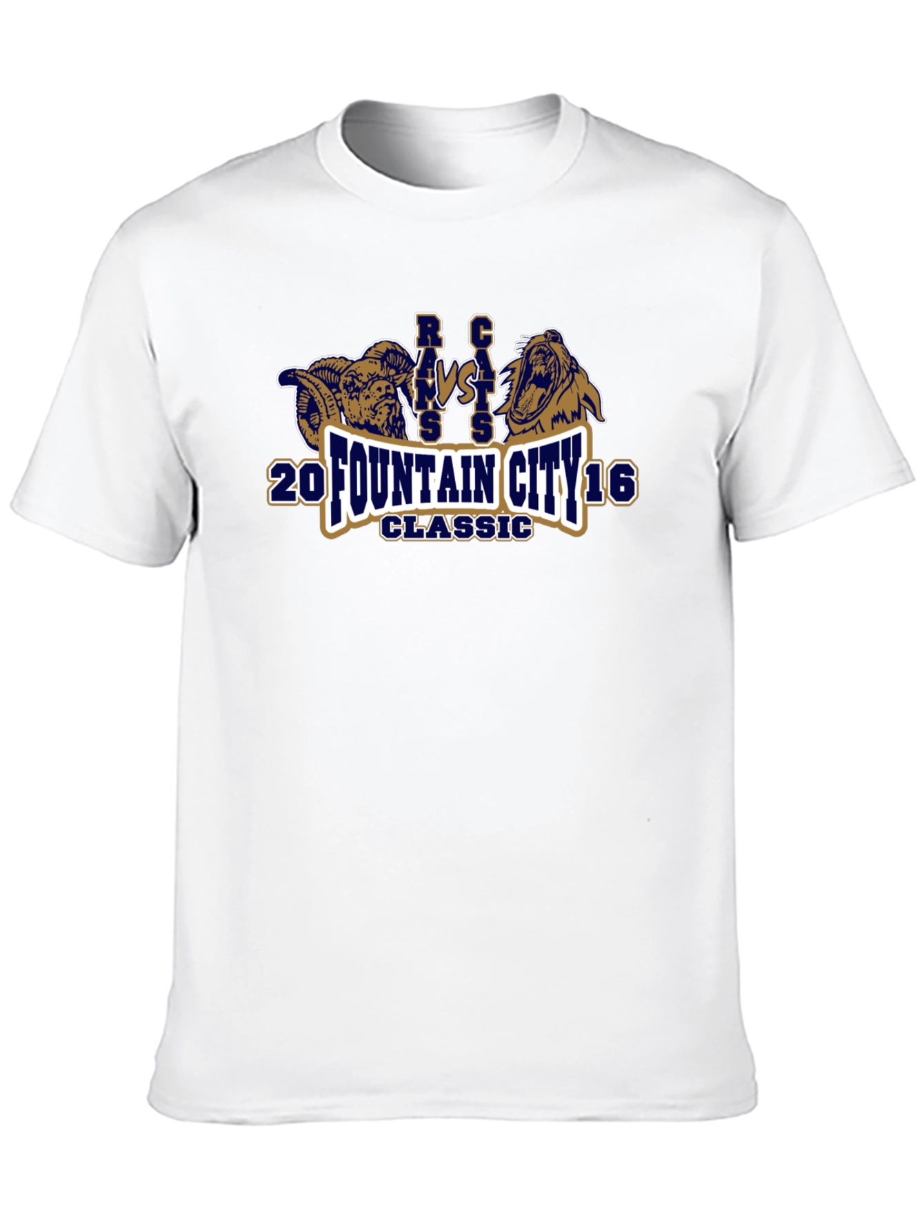 Rams vs Cats Fountain City Classic T-Shirt