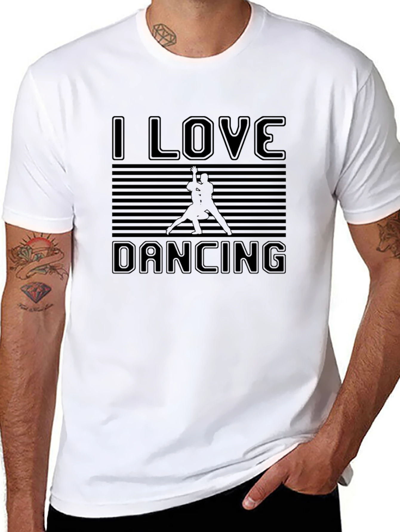 I Love Dancing Graphic T-Shirt
