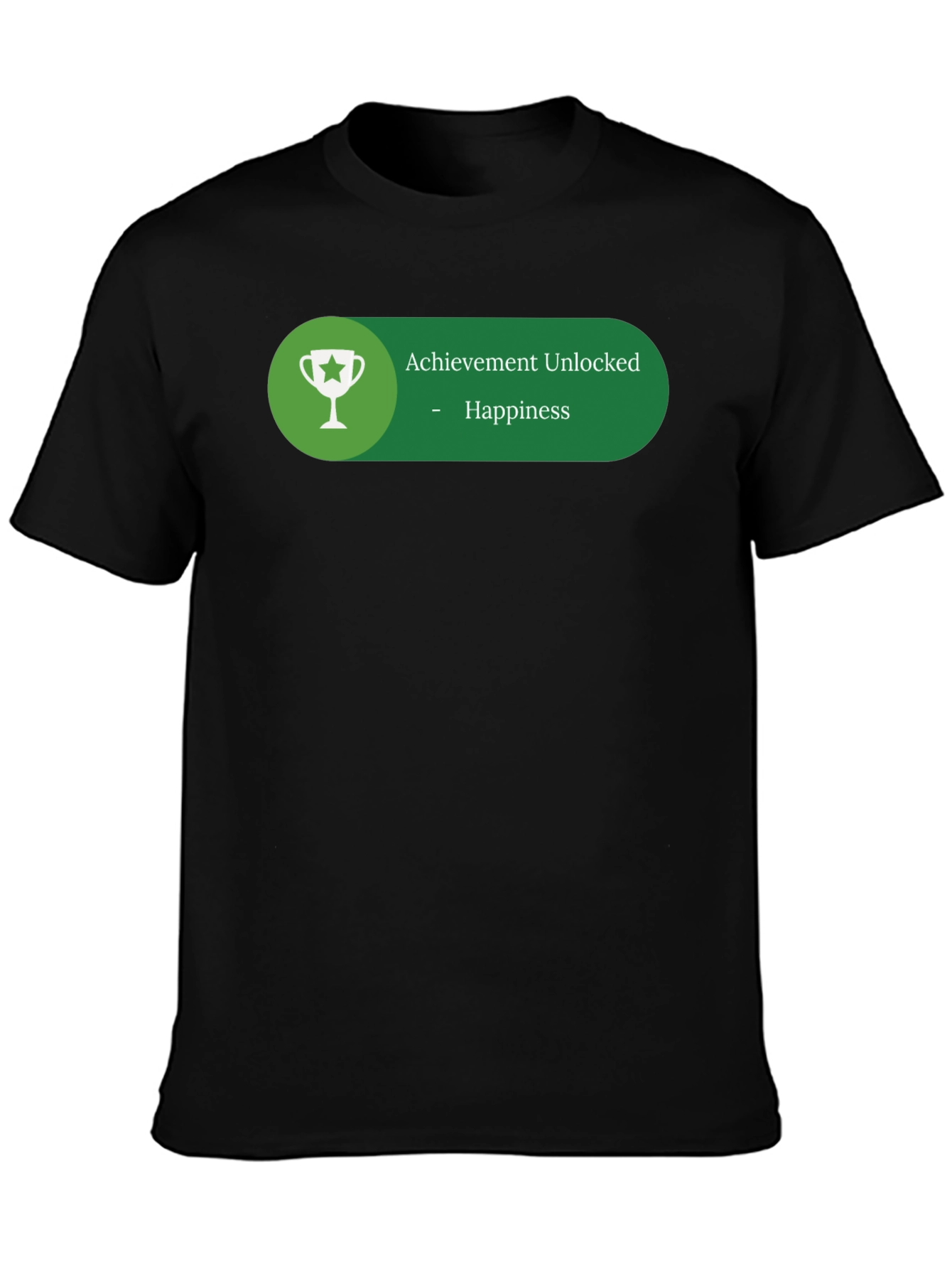 Achievement Unlocked Happiness Graphic T-Shirt