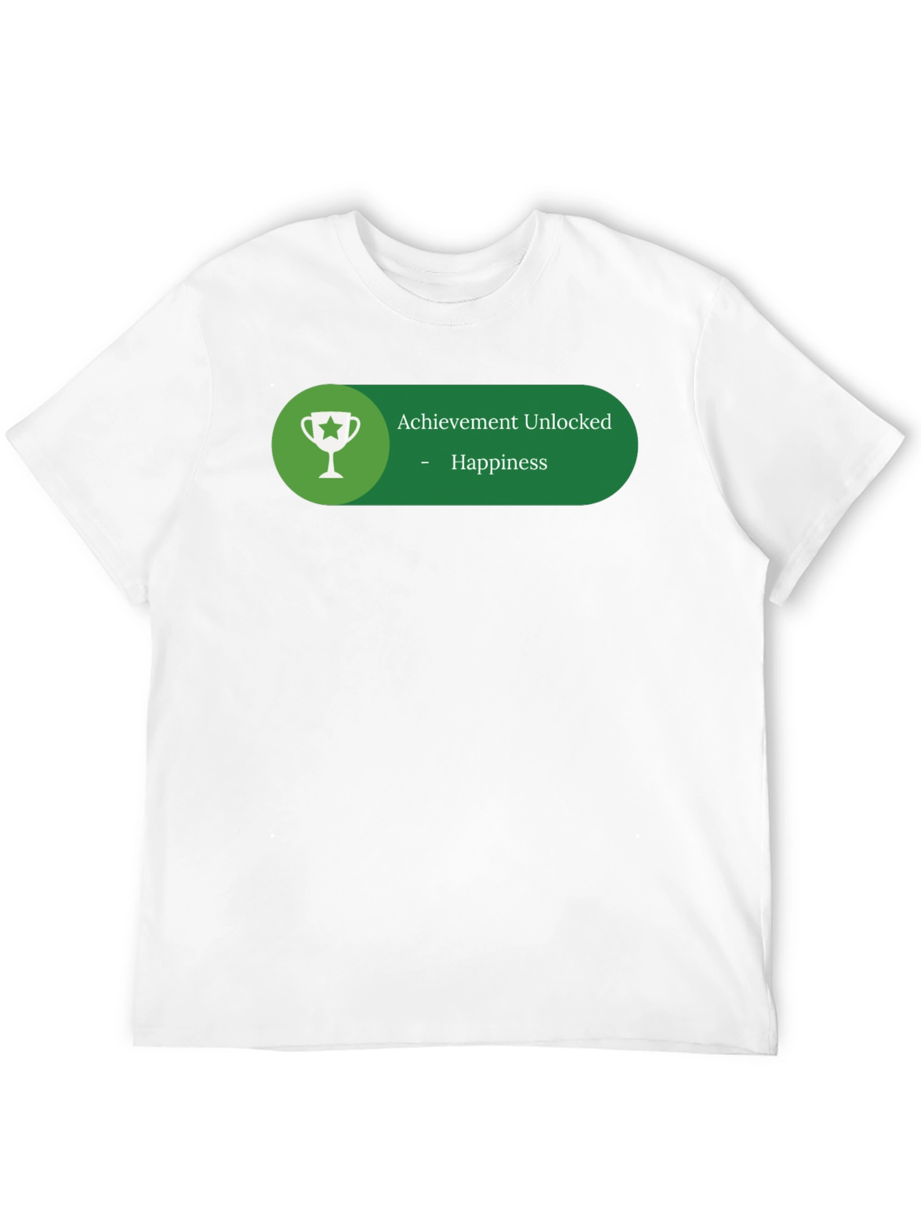 Achievement Unlocked Happiness Graphic T-Shirt