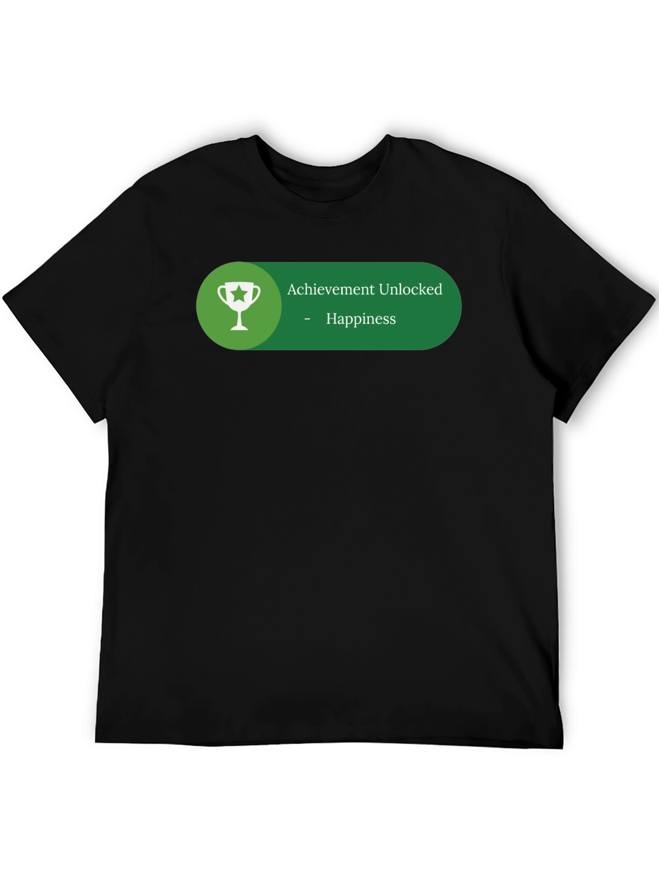Achievement Unlocked Happiness Graphic T-Shirt