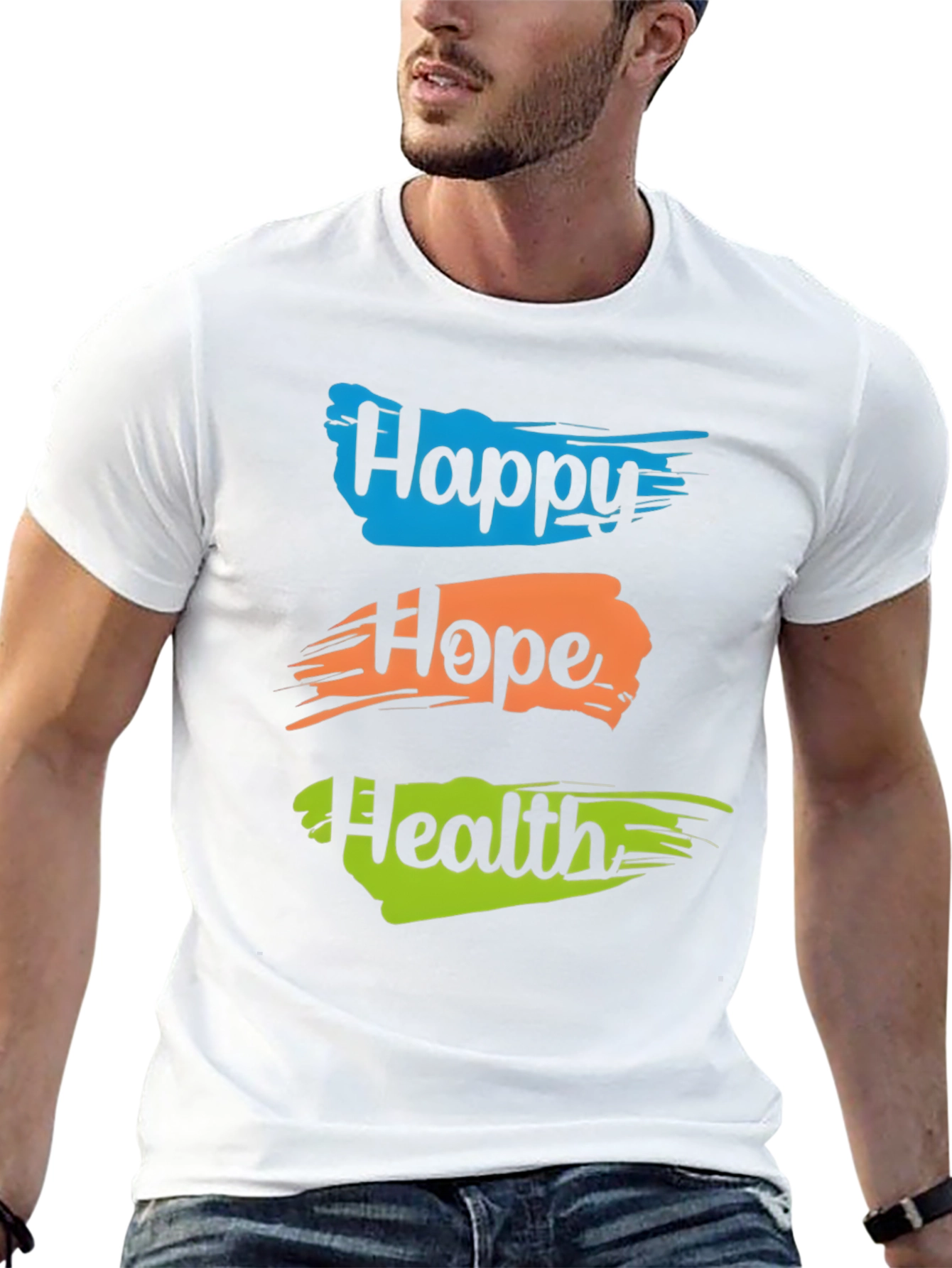 Happy Hope Health T-Shirt - Positive Vibes Tee