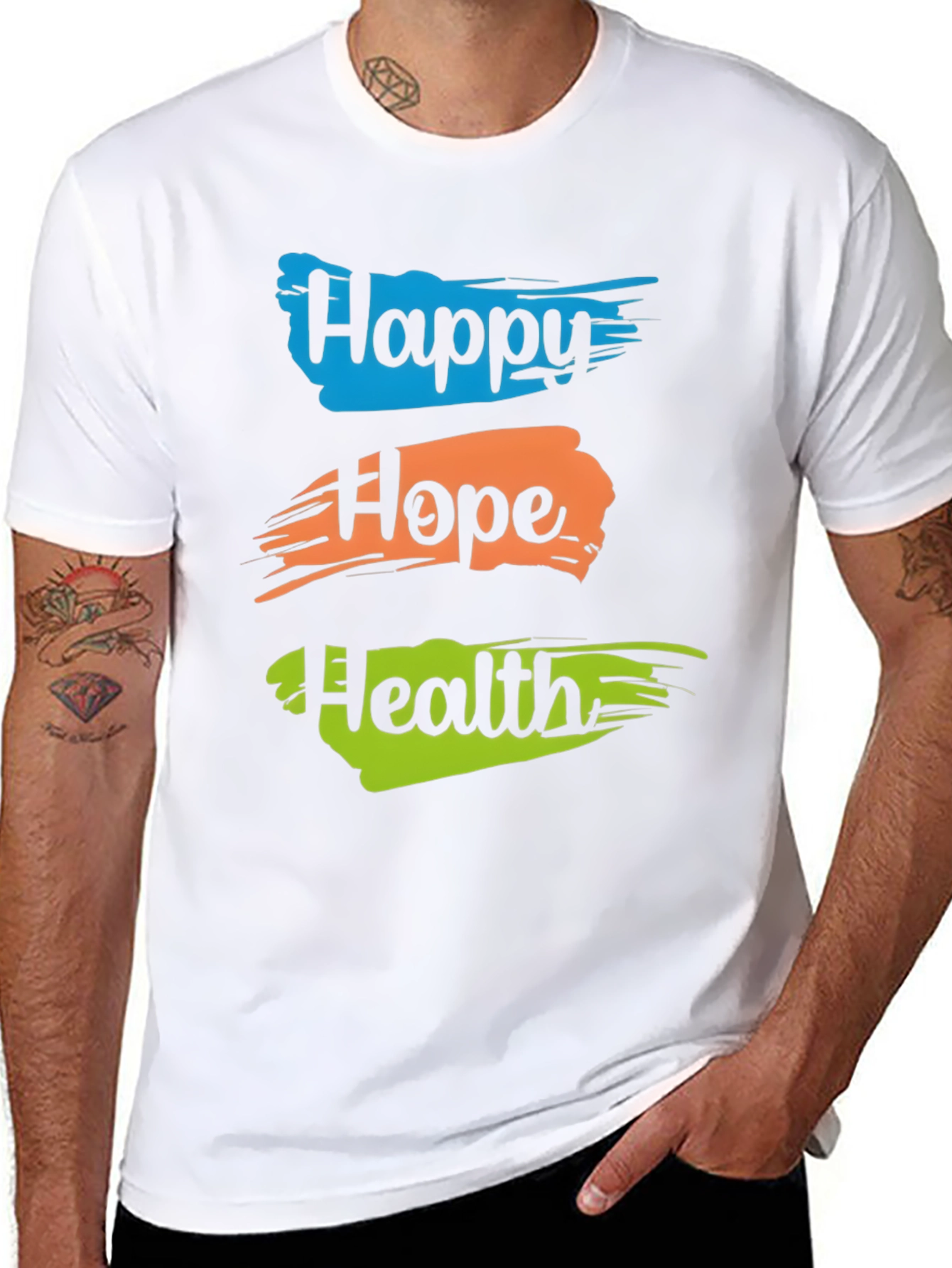 Happy Hope Health T-Shirt - Positive Vibes Tee