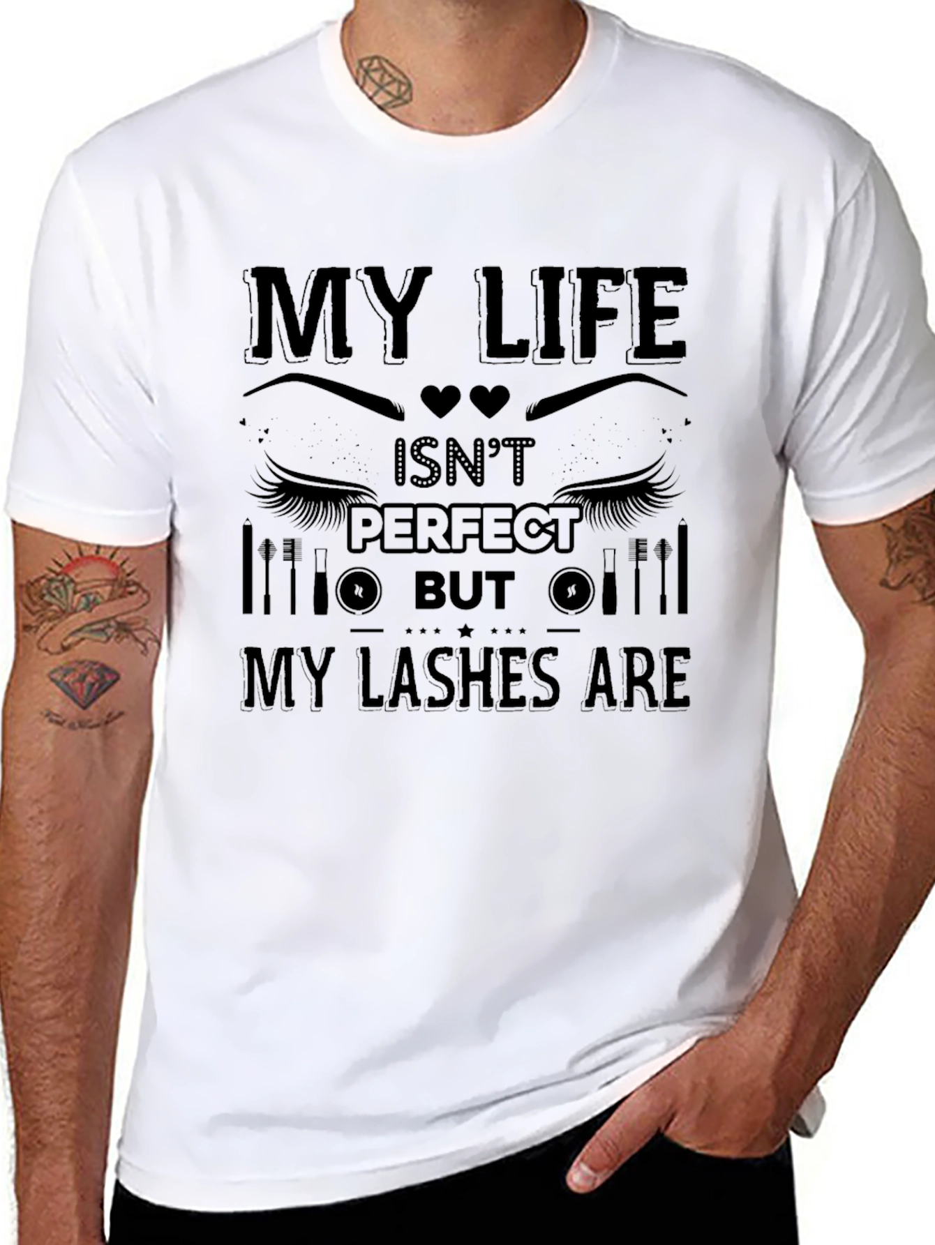 My Life Isnt Perfect But My Lashes Are T-Shirt