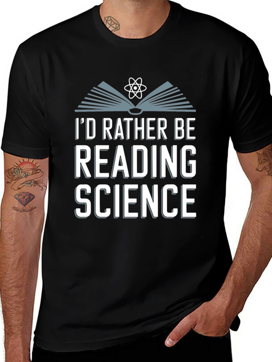 Science Reading T-Shirt - Nerd Apparel