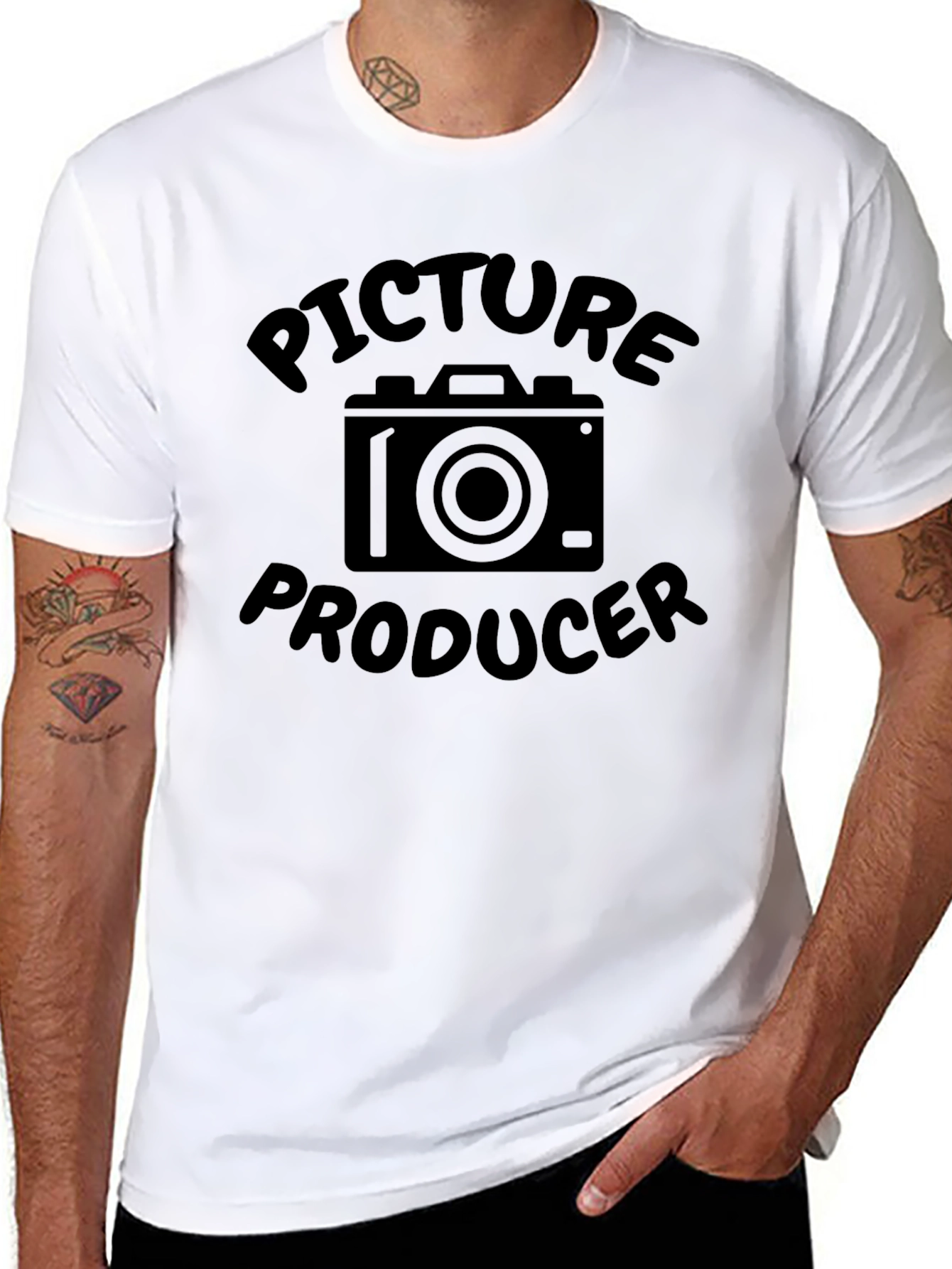 Picture Producer Black T-Shirt