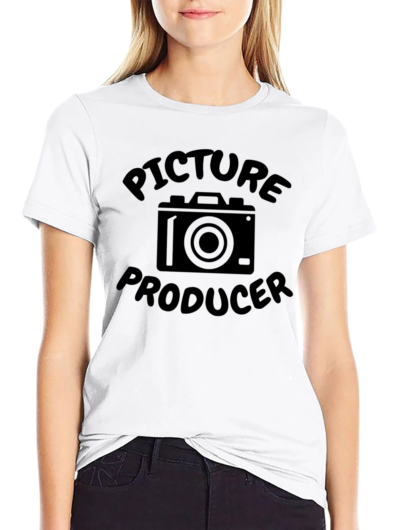 Picture Producer Black T-Shirt