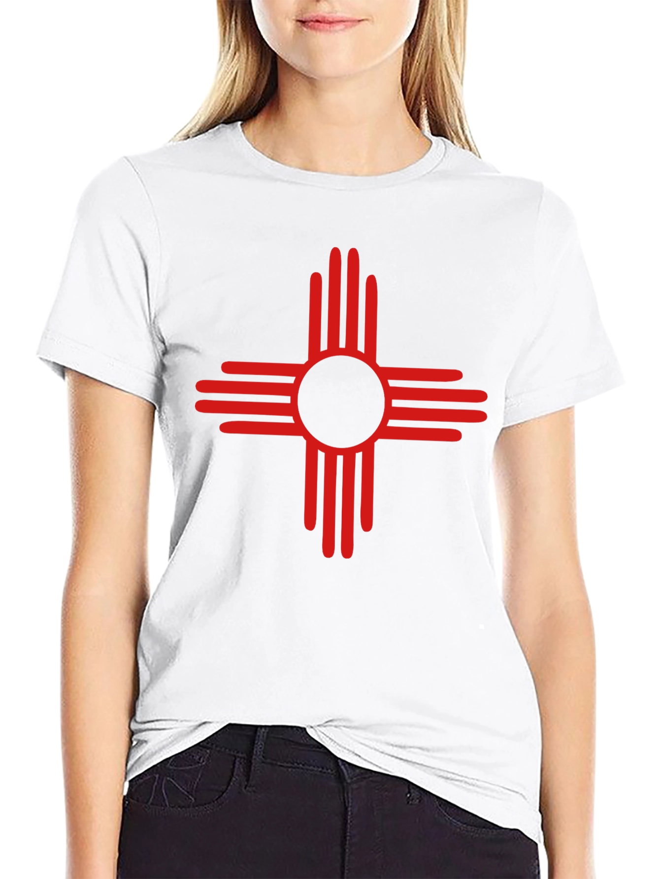 Zia Symbol Black T-Shirt