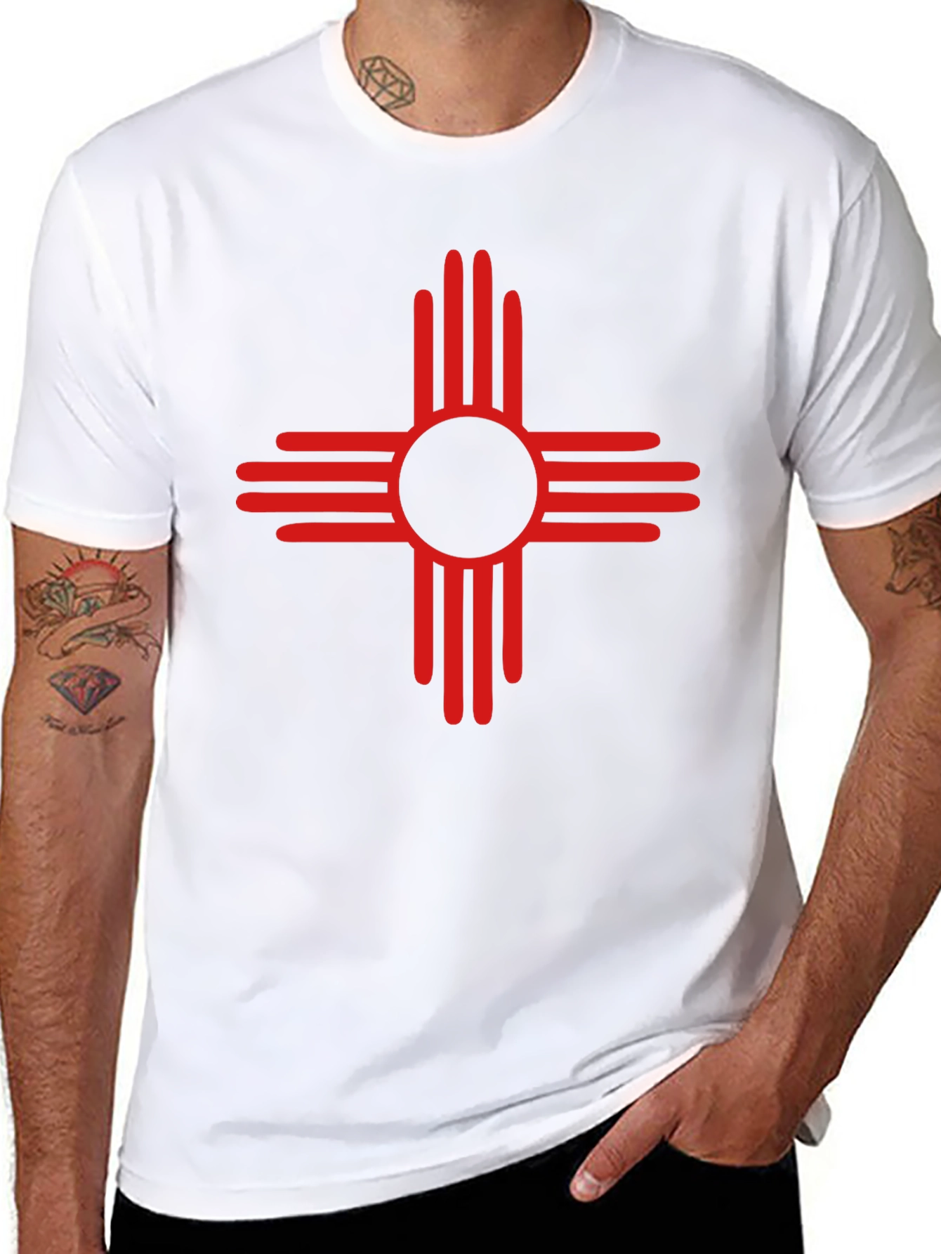 Zia Symbol Black T-Shirt