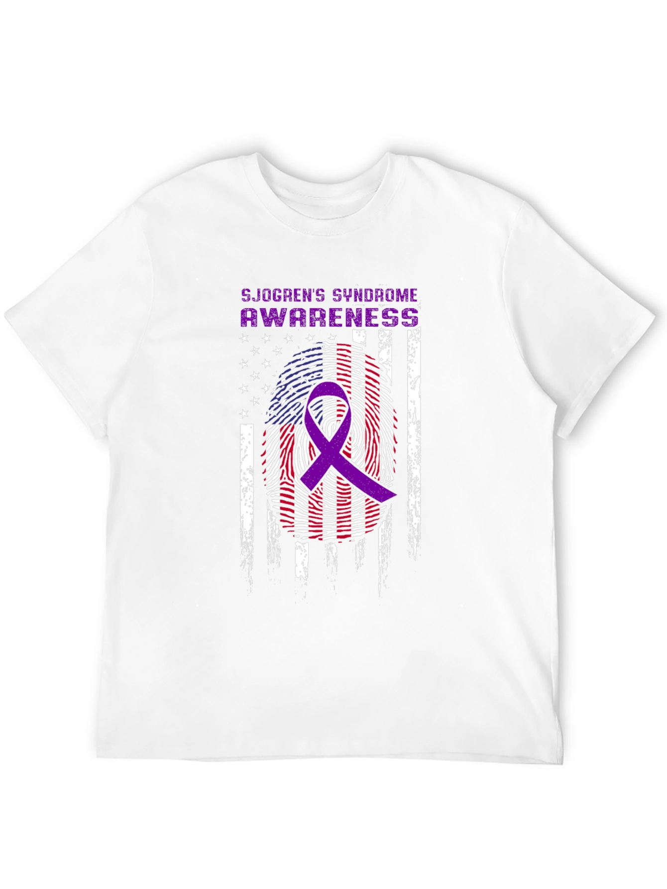 Sjogrens Syndrome Awareness Ribbon T-Shirt