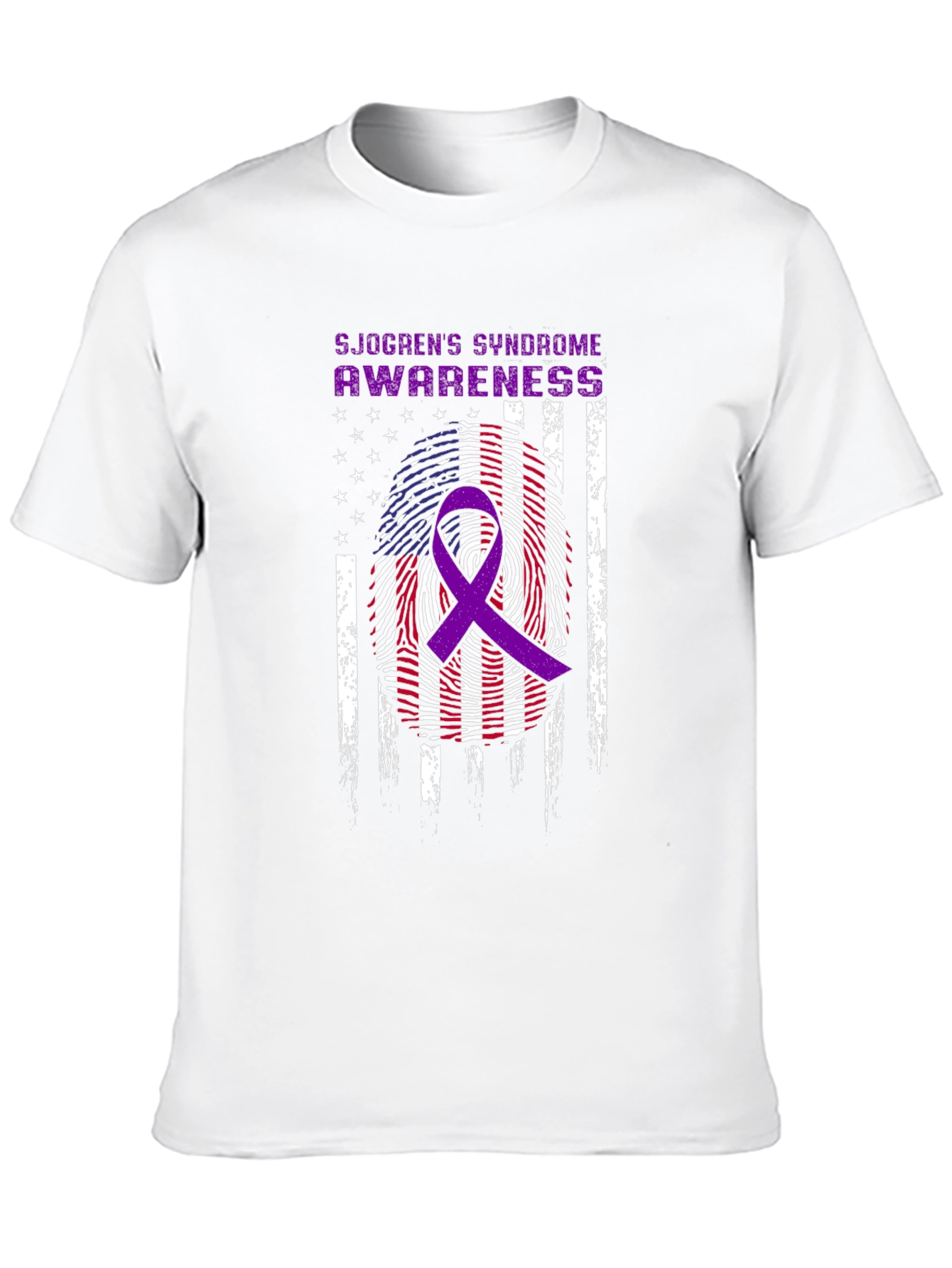 Sjogrens Syndrome Awareness Ribbon T-Shirt