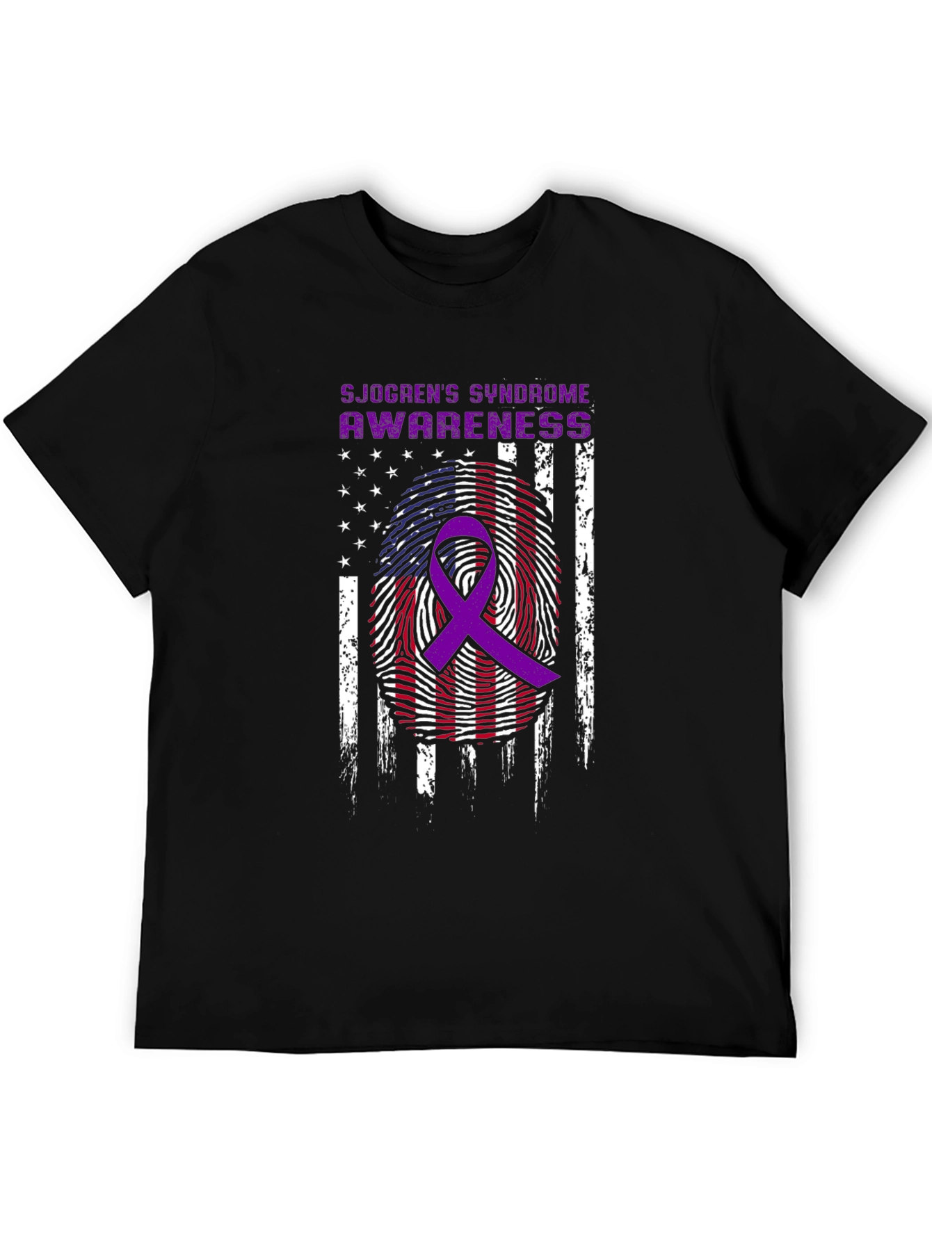 Sjogrens Syndrome Awareness Ribbon T-Shirt