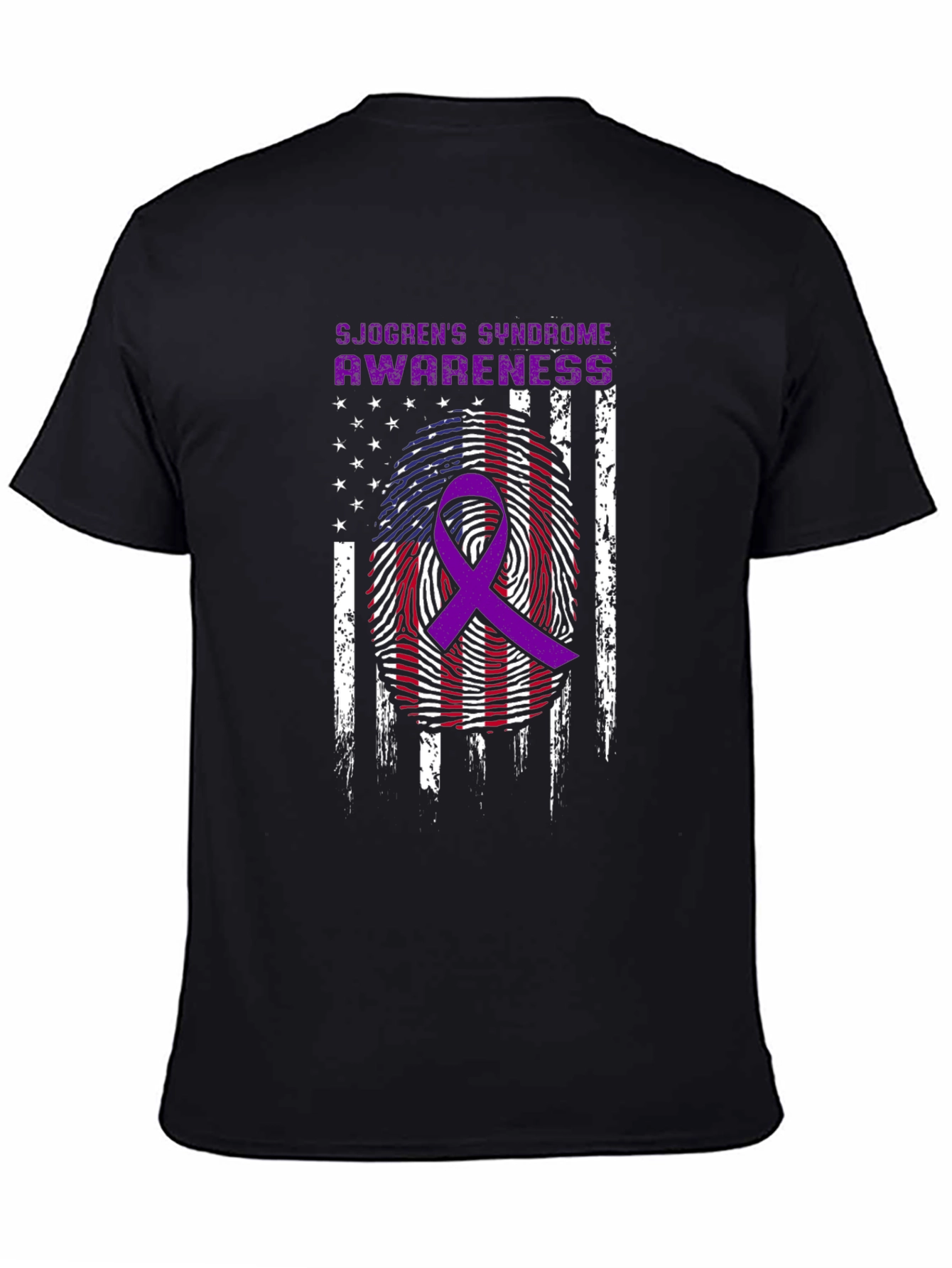 Sjogrens Syndrome Awareness Ribbon T-Shirt