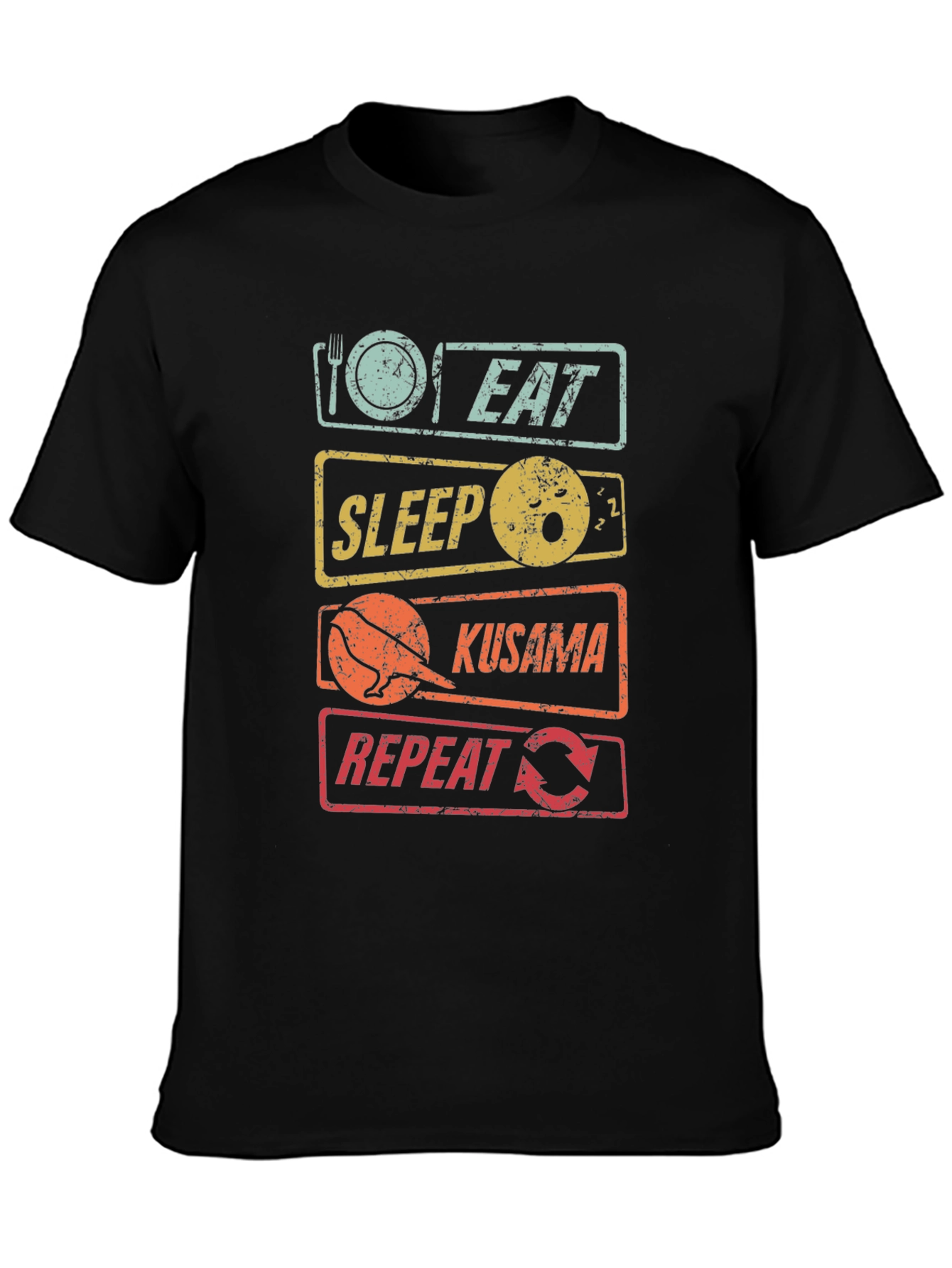 Eat Sleep Kusama Repeat T-Shirt